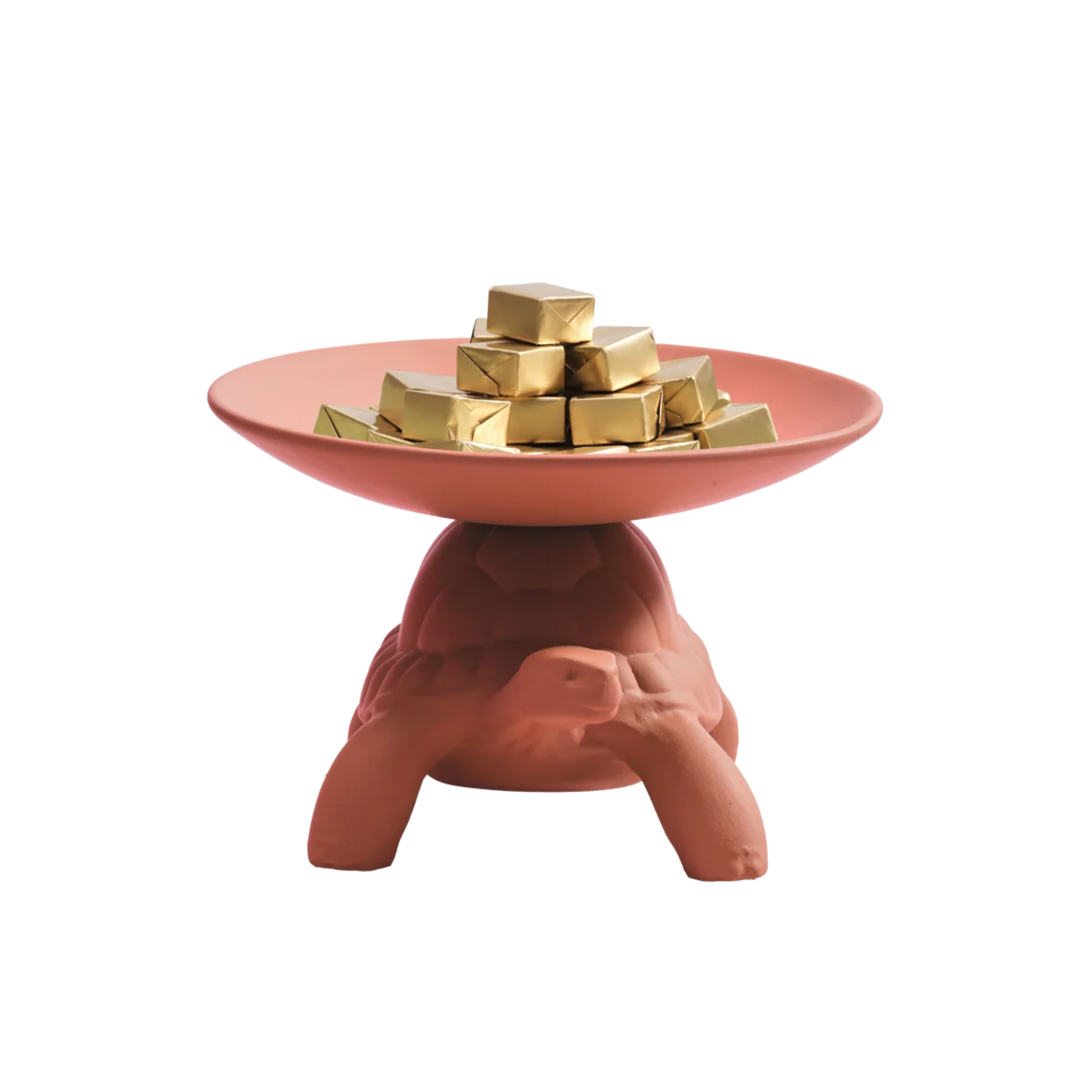 Tác TURTLE CARRY terakota