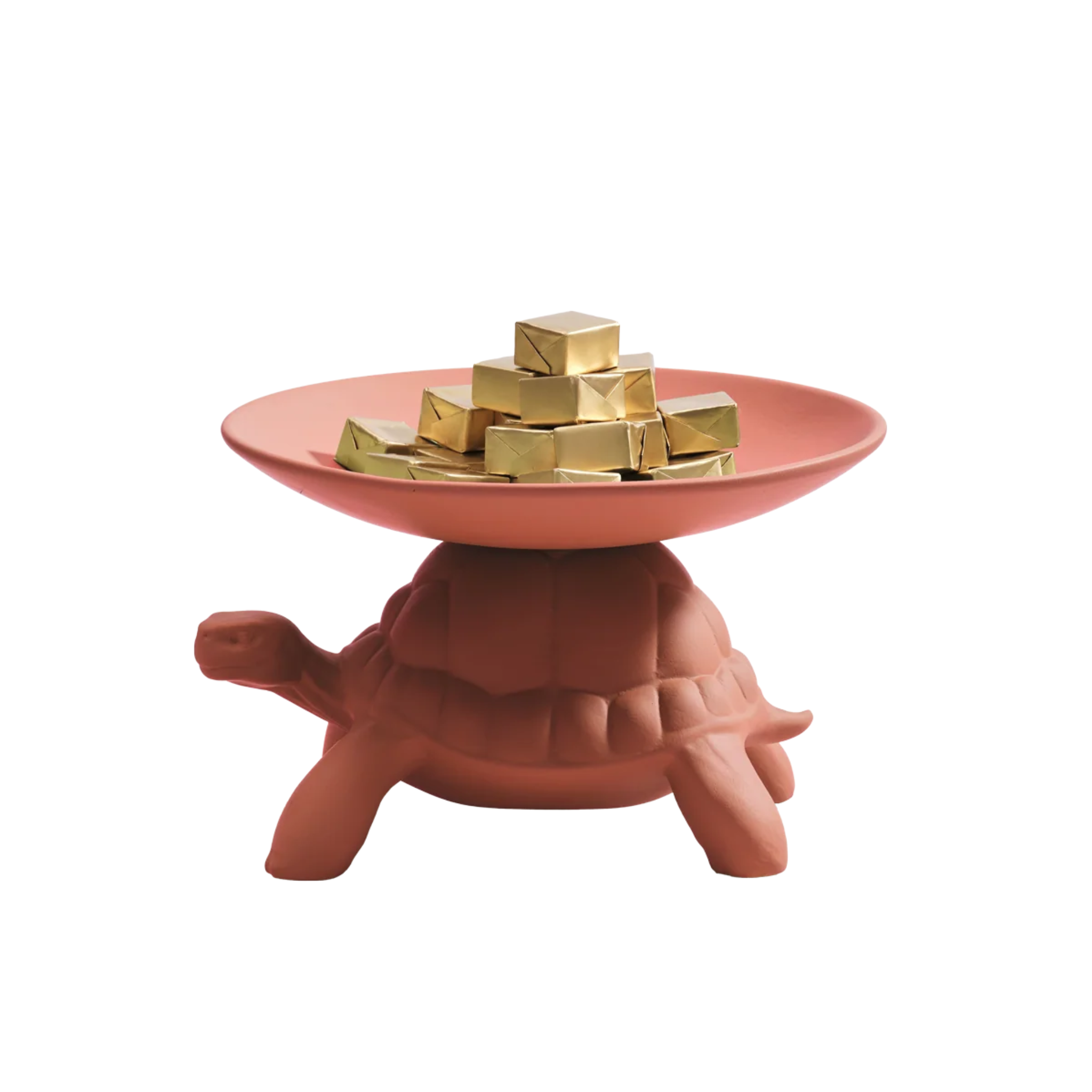 Tác TURTLE CARRY terakota