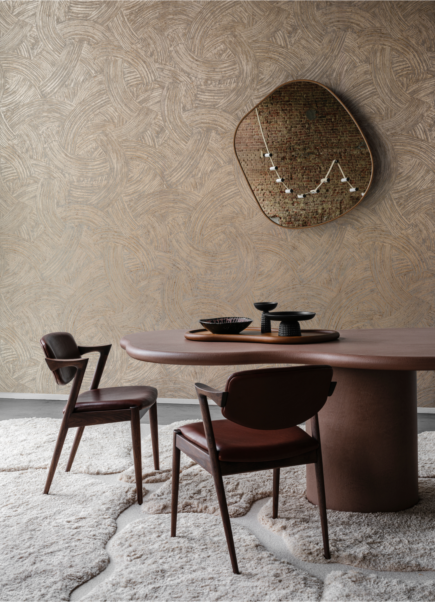 Tapeta IMPASTO taupe