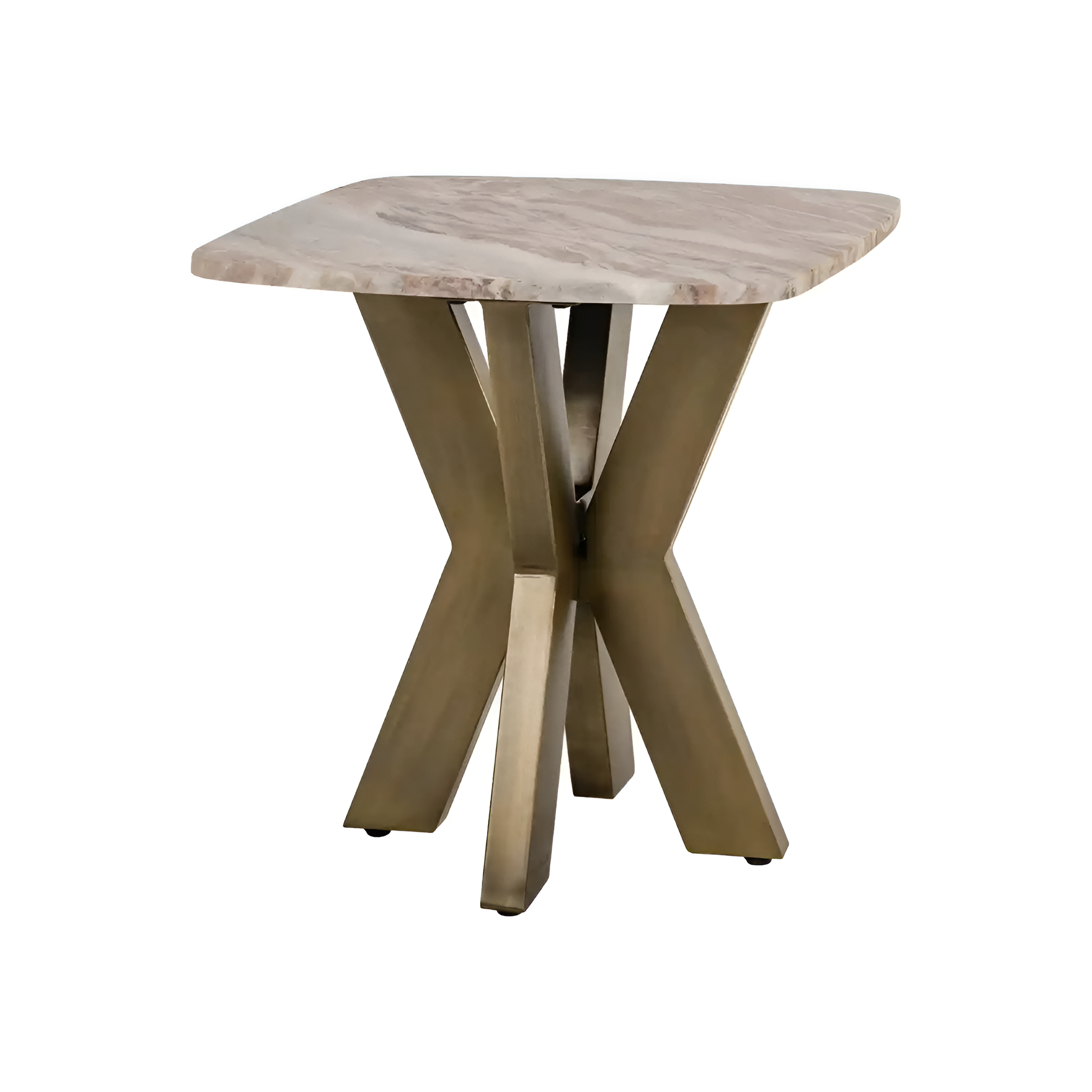 Boční stolek BOTTEGA hnědý