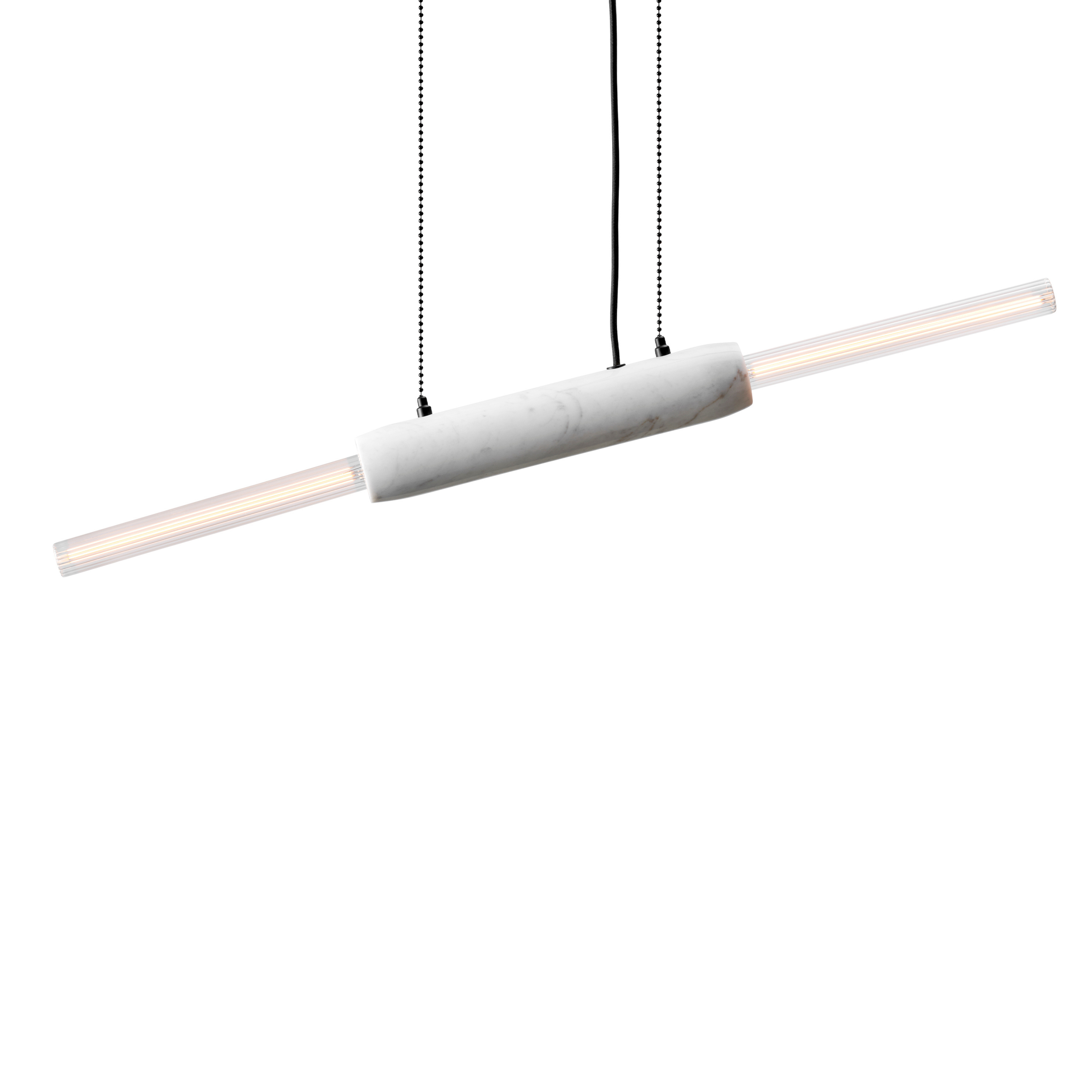 LIMBO pendant lamp white marble