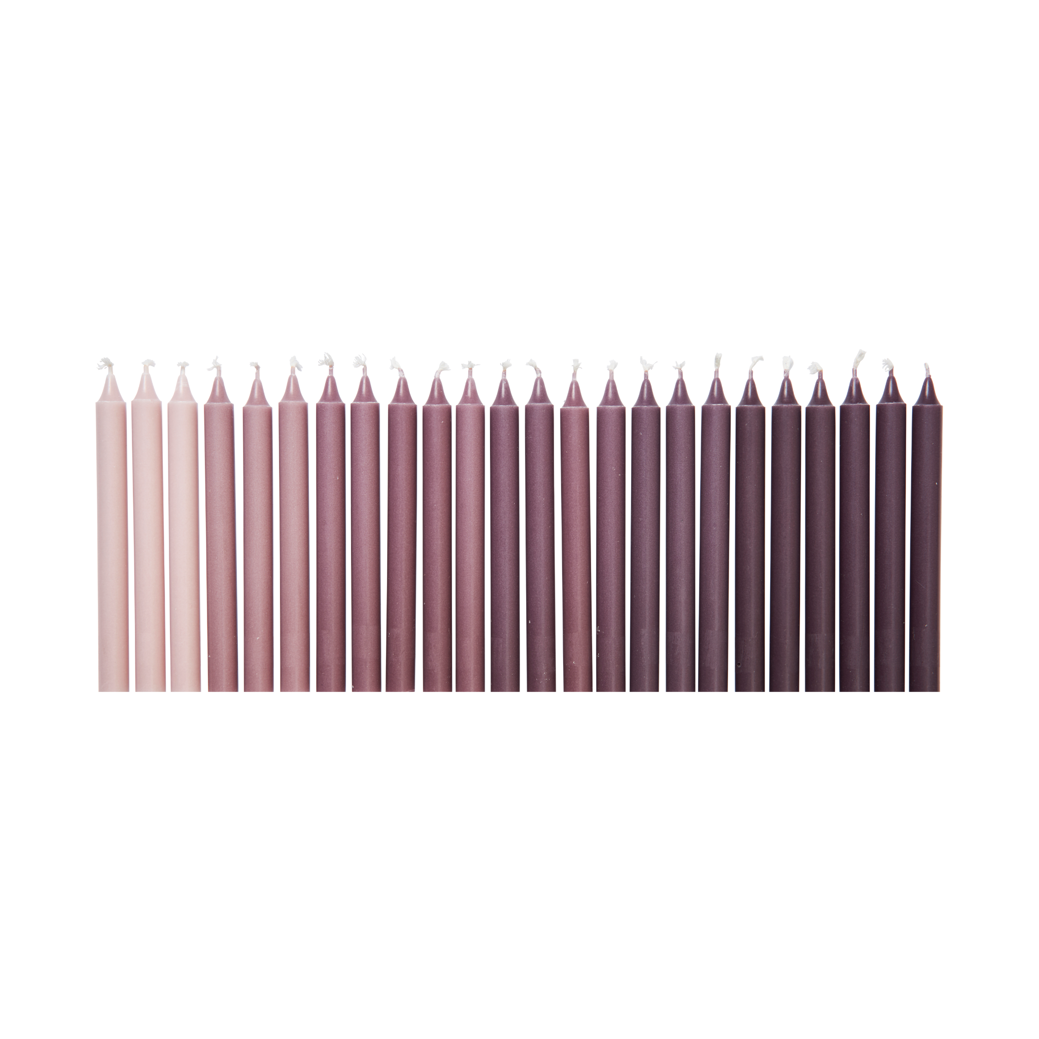 OMBRE Candle Set in Shades of Pink