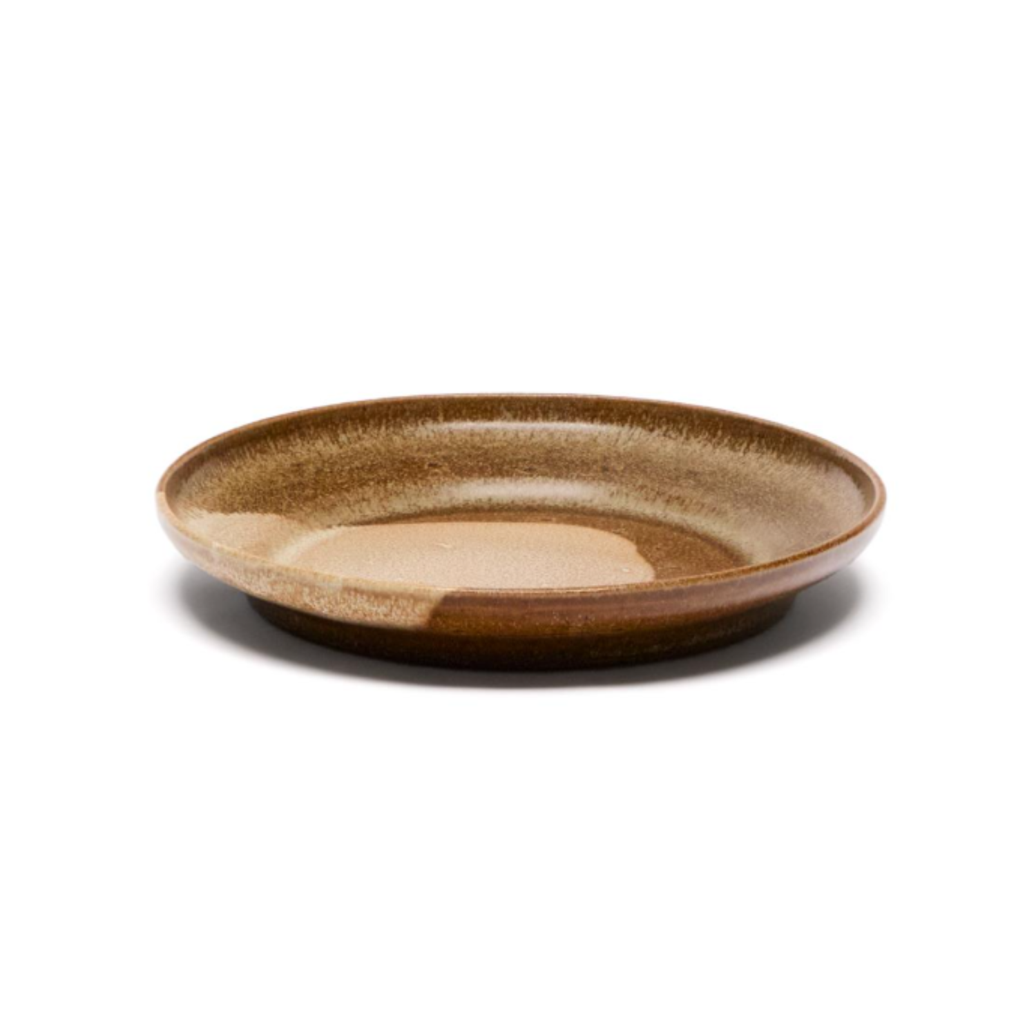 NAGOLI Dessert Plate Brown Ceramic
