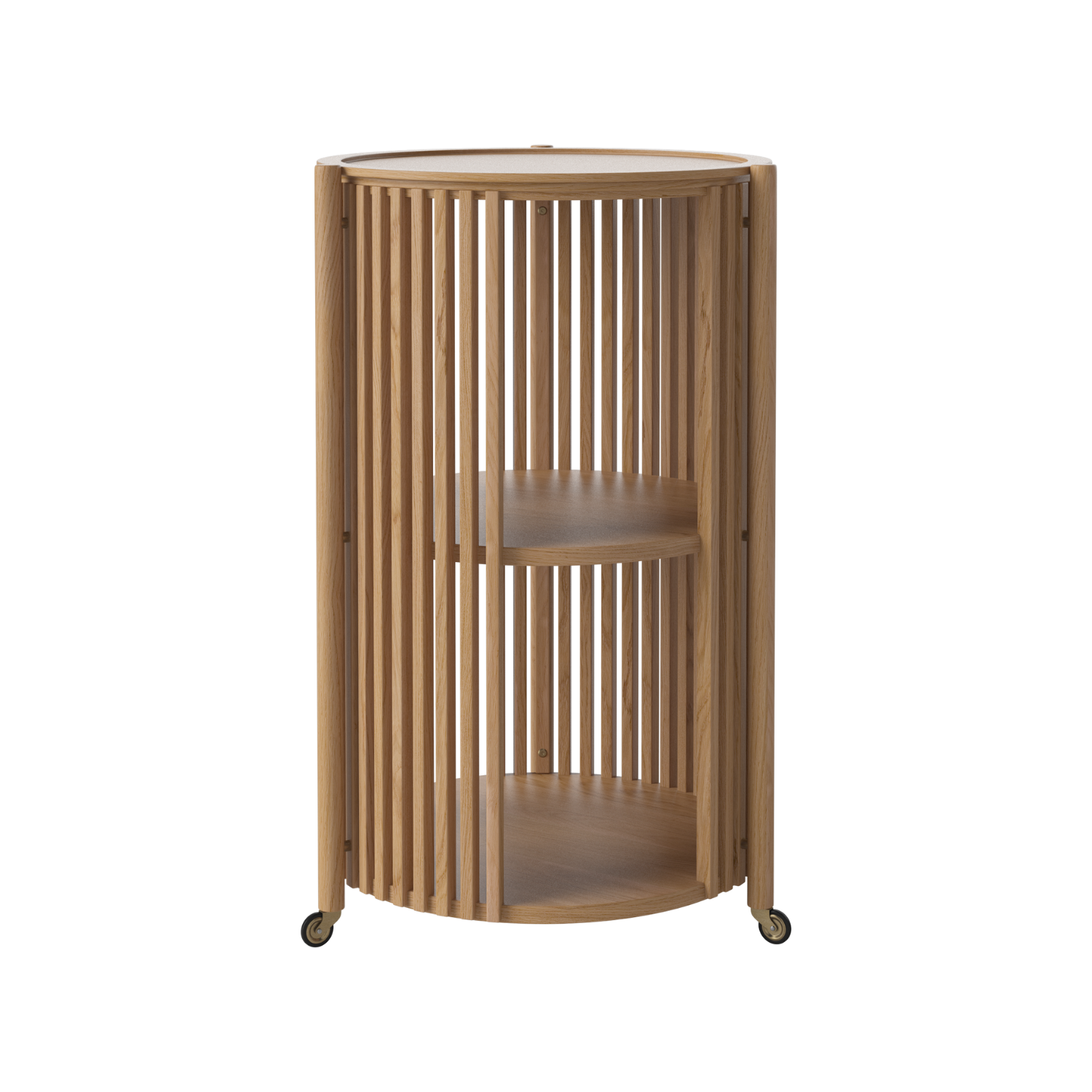 Barový stolek STORY z dubového dřeva