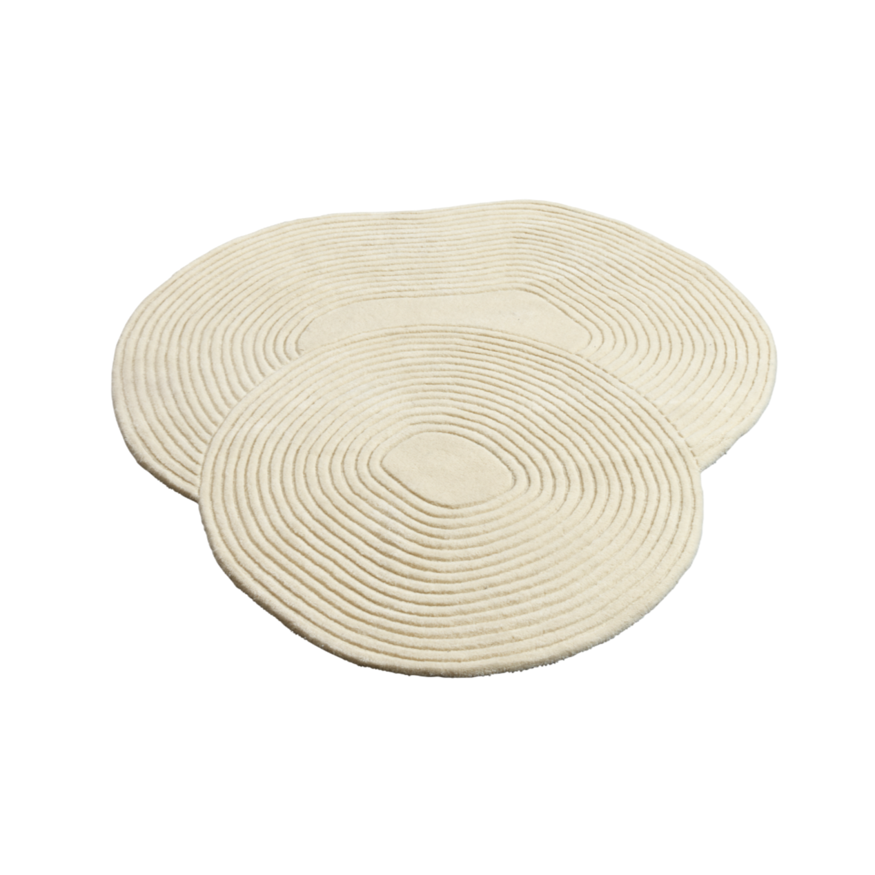 Oválný koberec ZEN SHAPED krémový