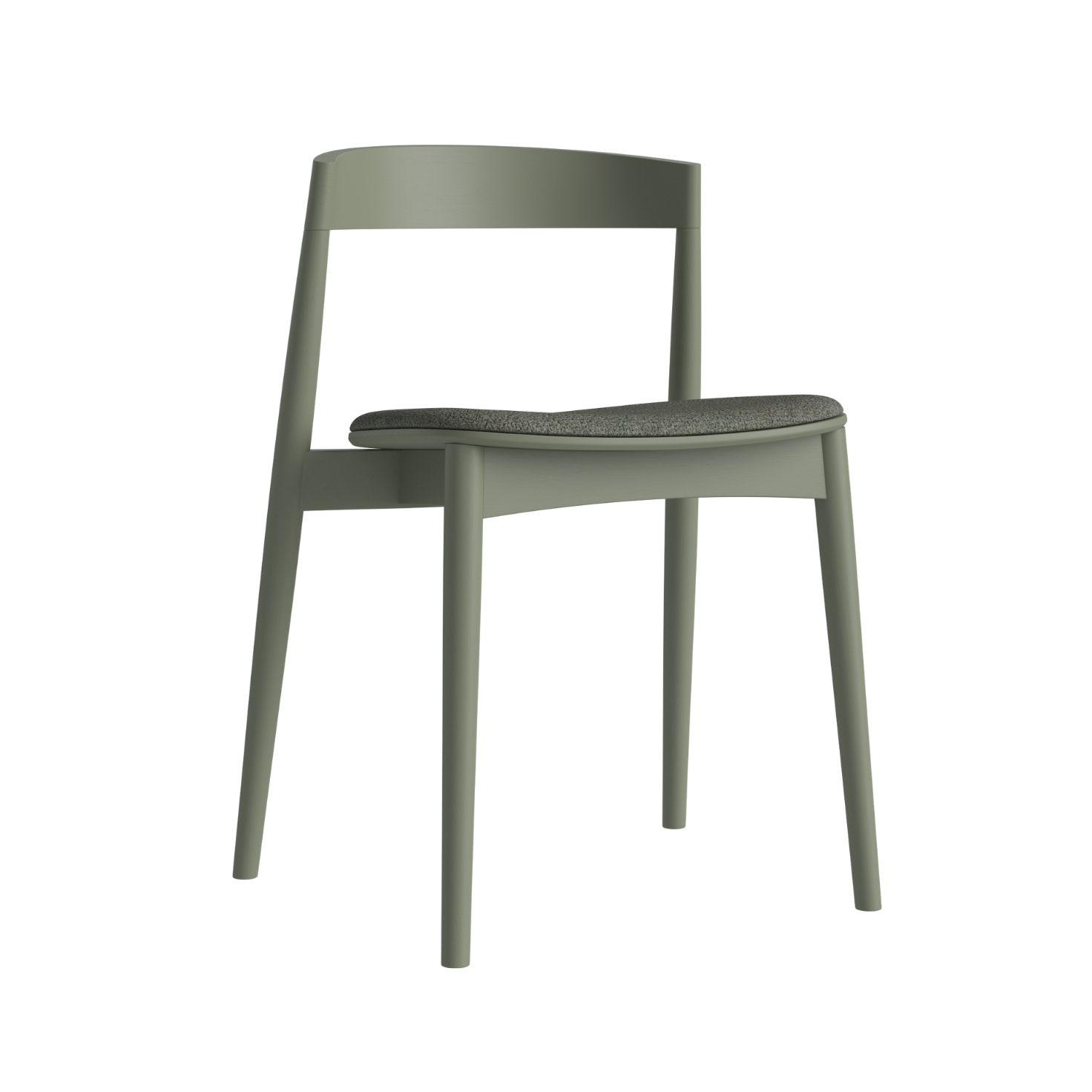 Židle KITE zelená dubové dřevo