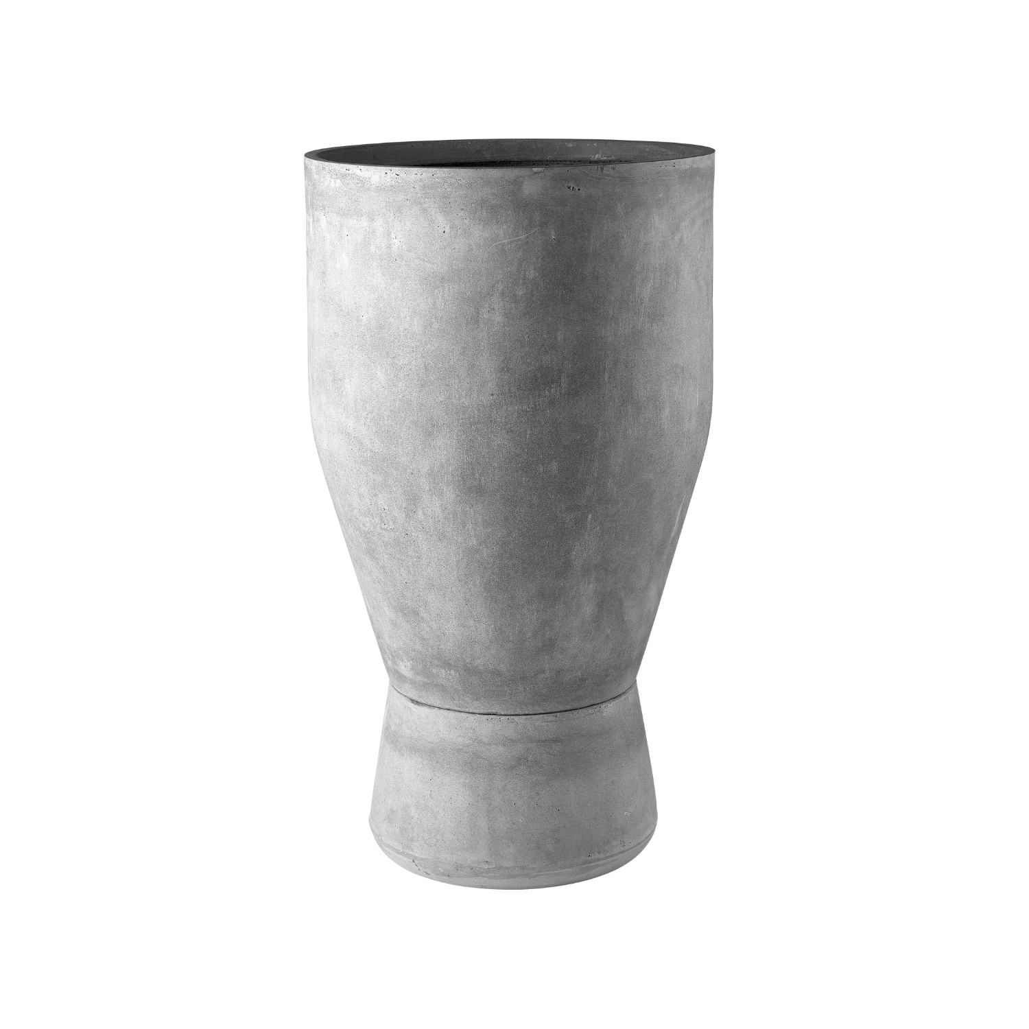 Donice COMBO šedo-bílý cement