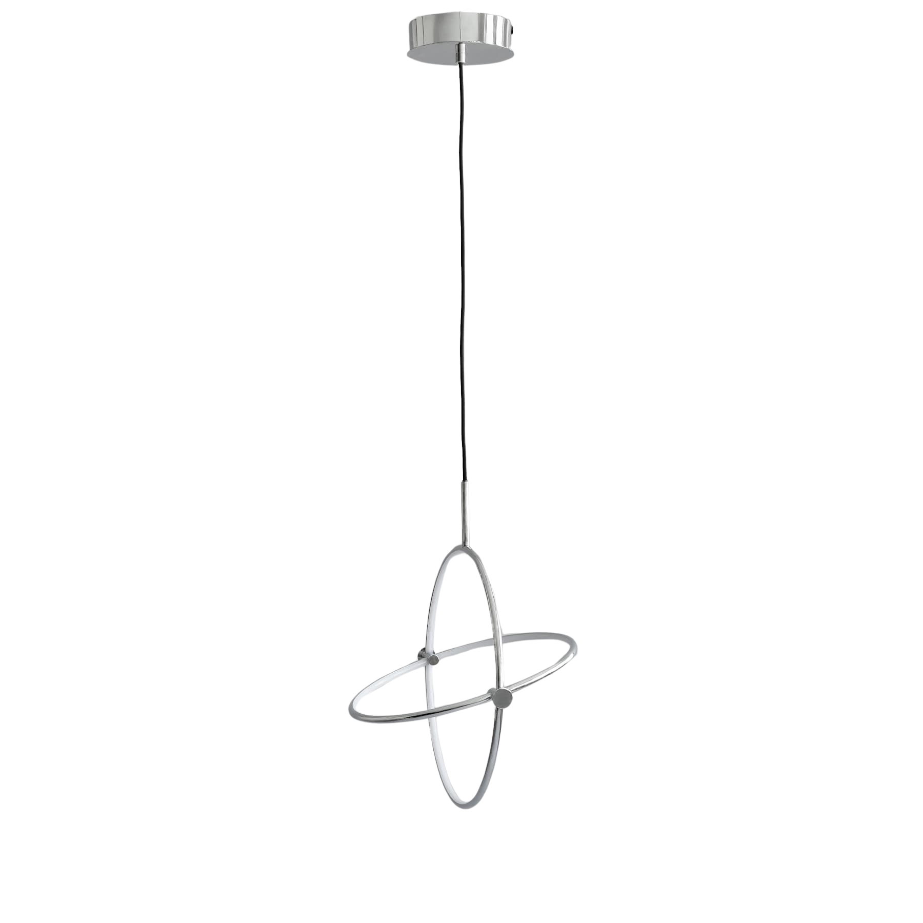 Stropní lampa MARU stříbrná