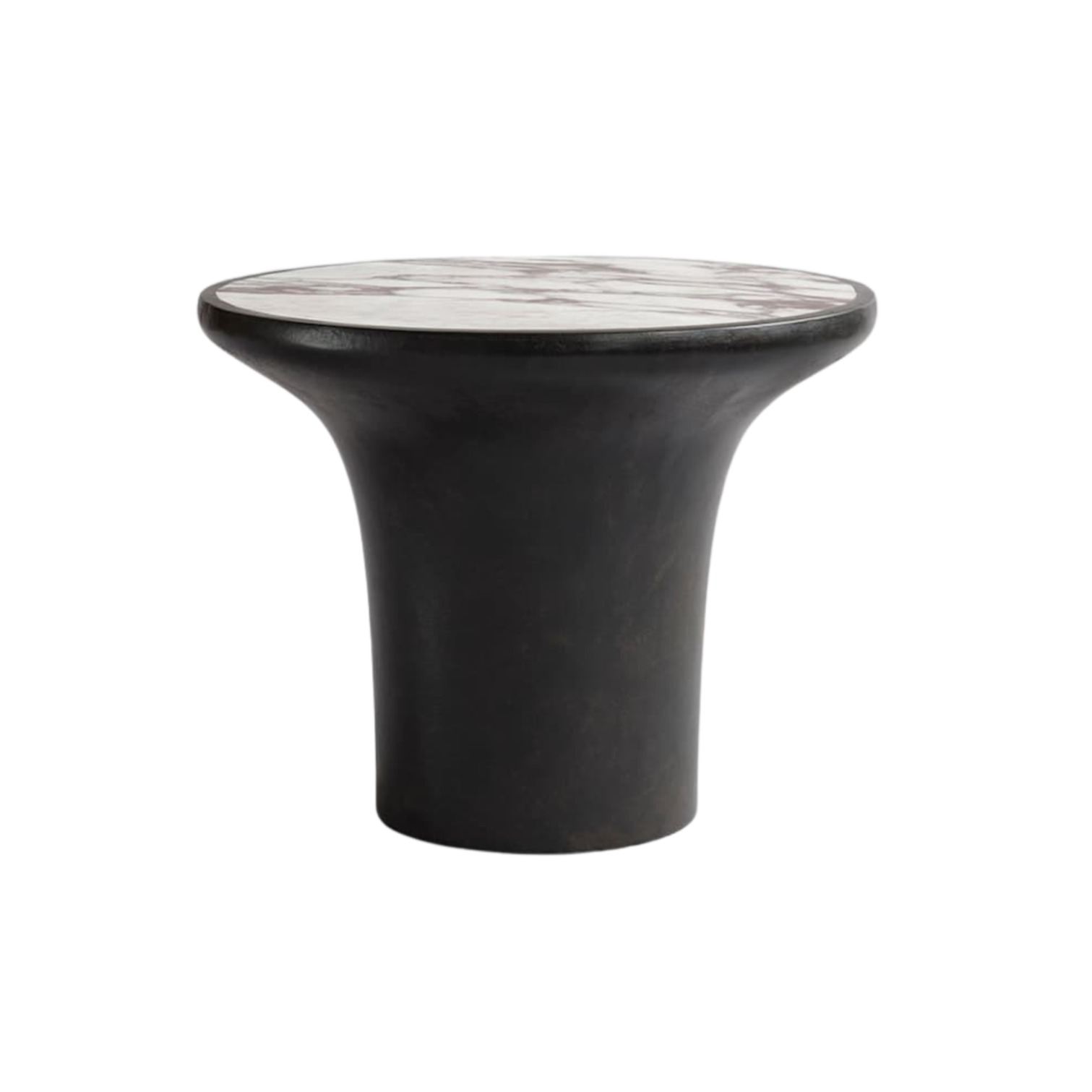 Konferenční stolek TRUMPET beton s mramorem