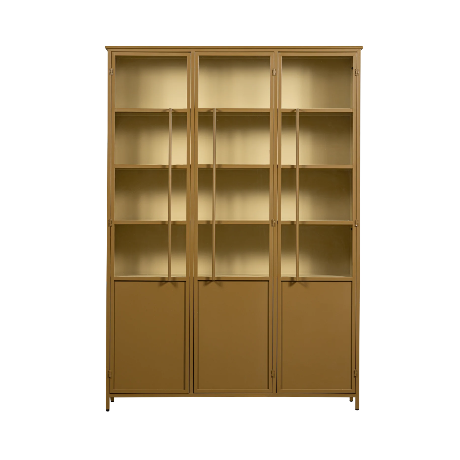 Vitrína 3-dveřová EXHIBIT medová