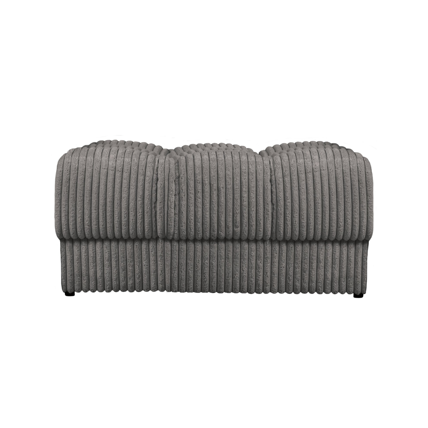 Puff SECOND DATE gray corduroy