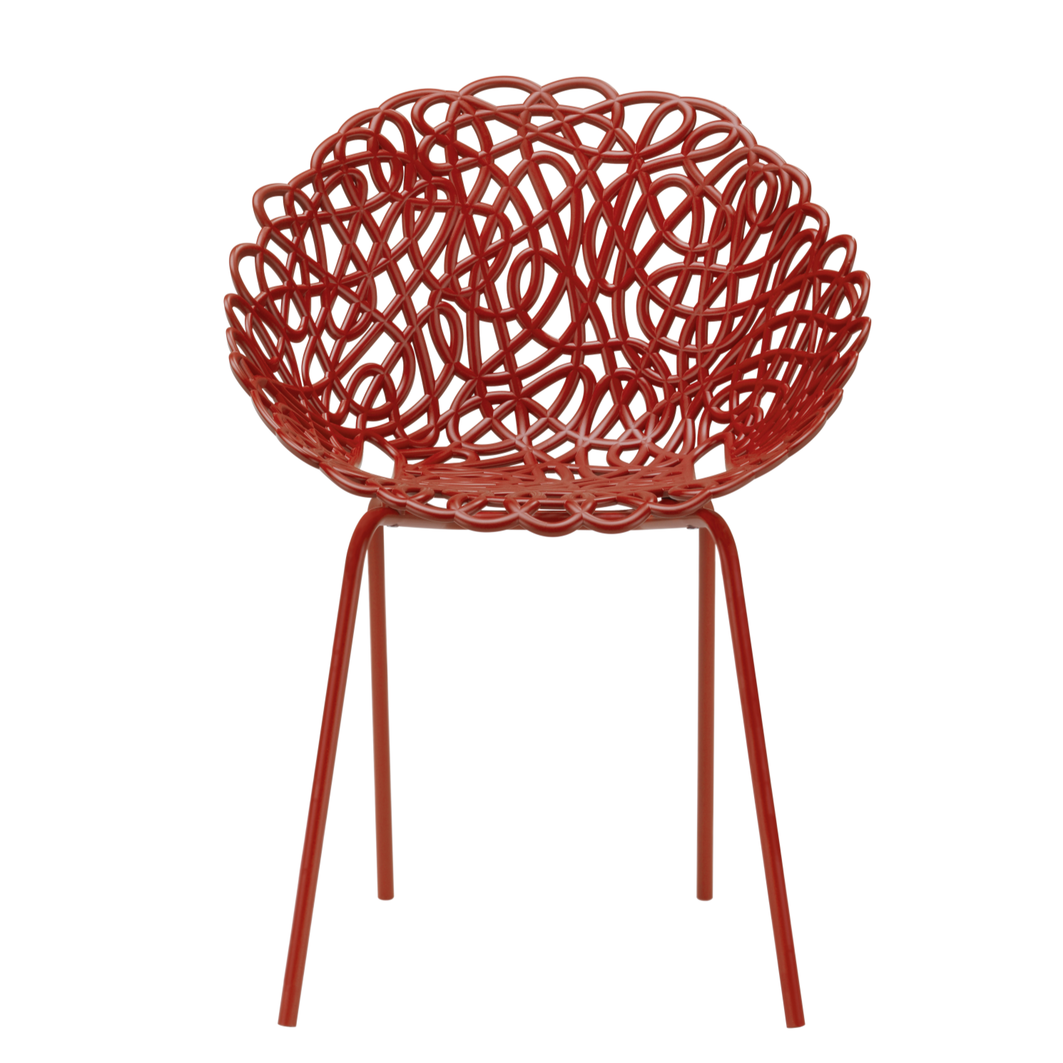 BACANA Red Garden Chair Set