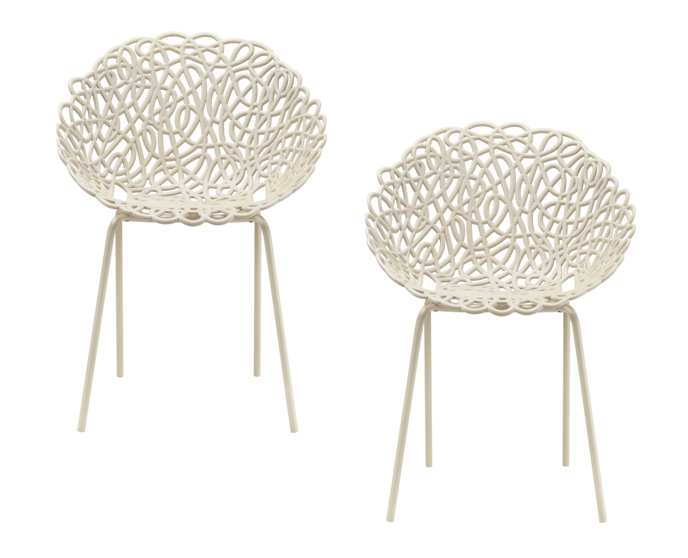 BACANA cream garden chair set