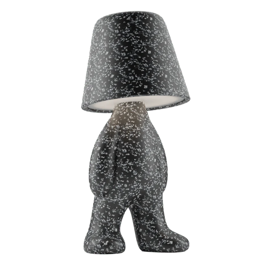 Lampička VĚTŠÍ BRATR černý mix