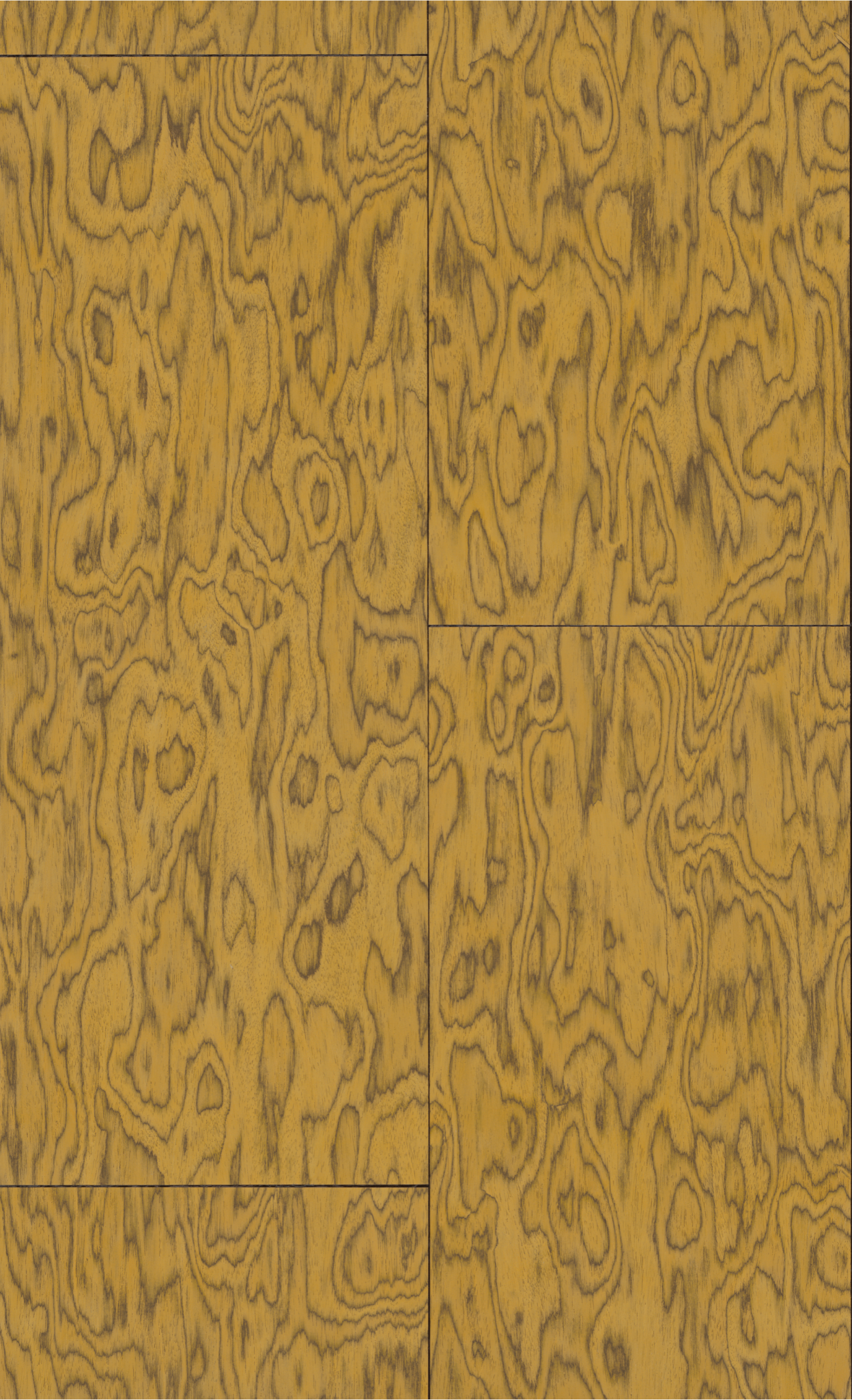 Tapeta z dýhy COTI žlutá