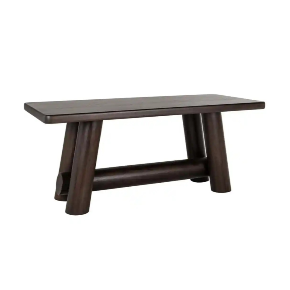 Barový stůl MENARA tmavě hnědé akáciové dřevo