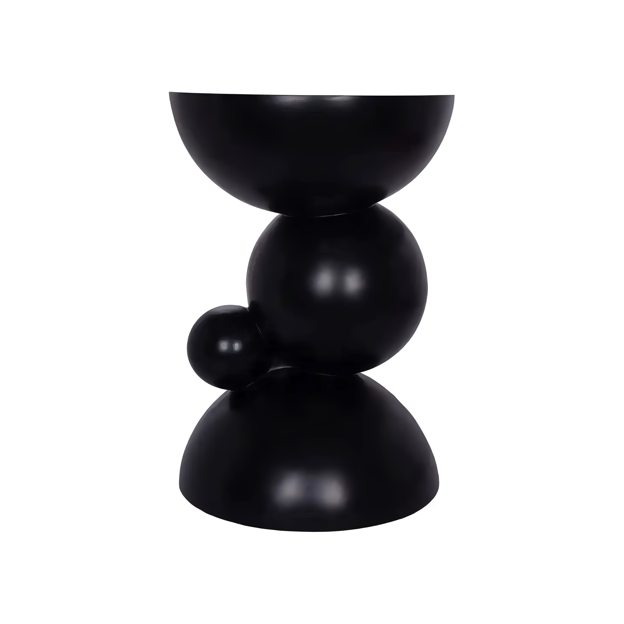 JING black side table