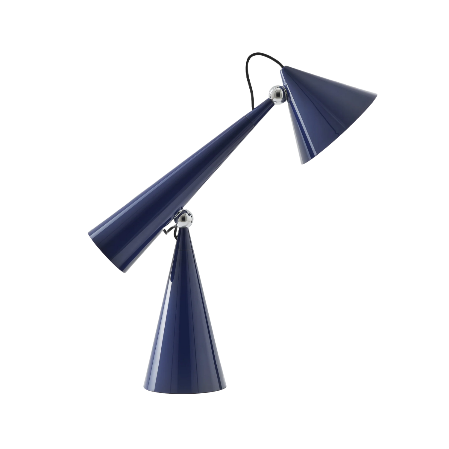 Stolní lampa POSE modrá