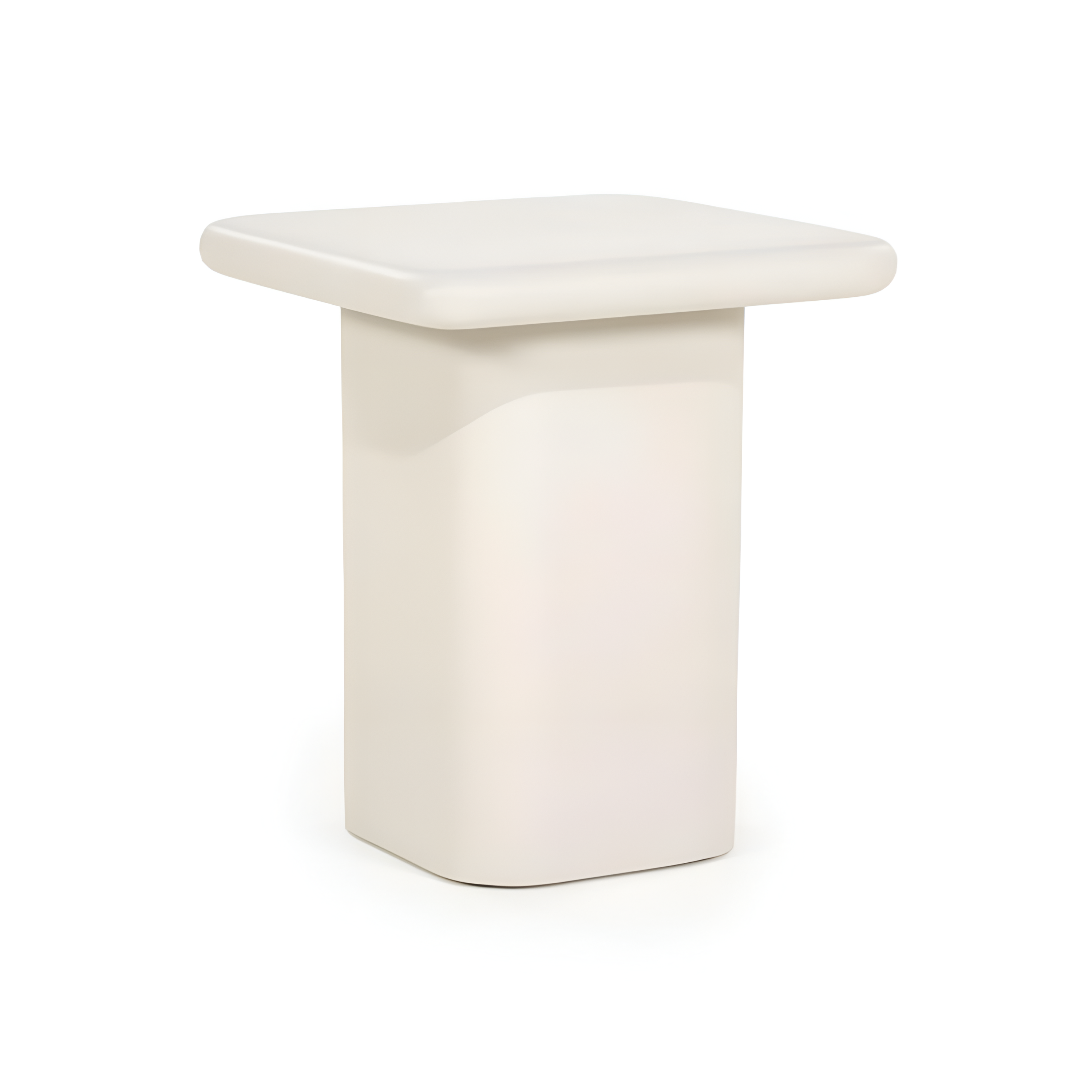 SIMINTO Cream Side Table