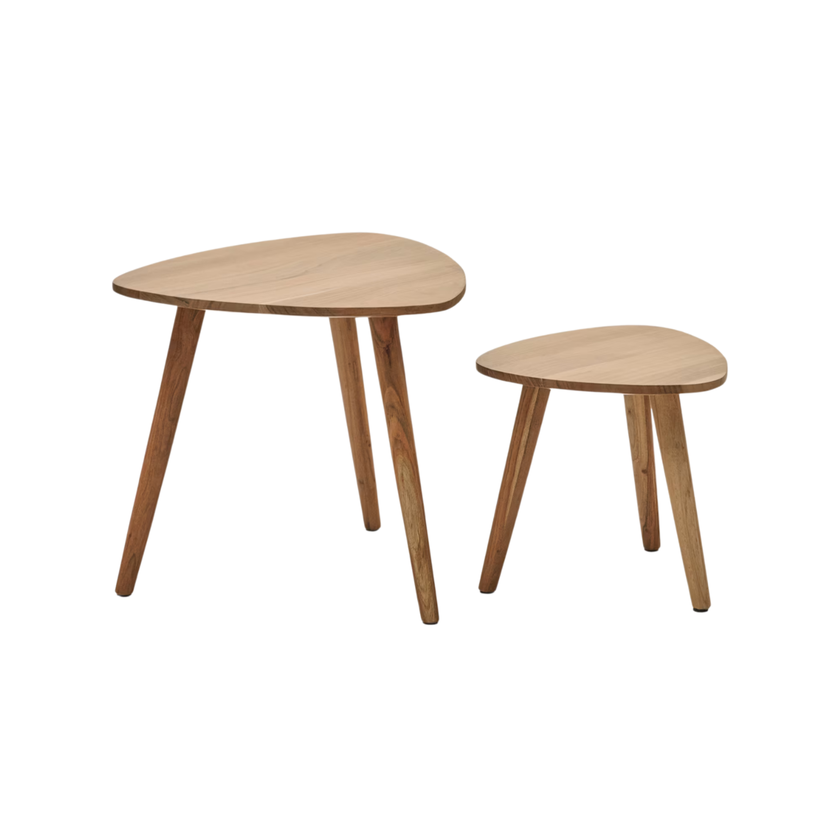 DUVANI Coffee Table Set Acacia Wood