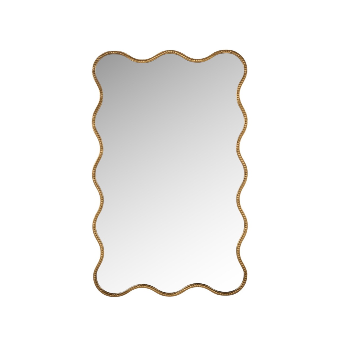 LAUREL gold wall mirror