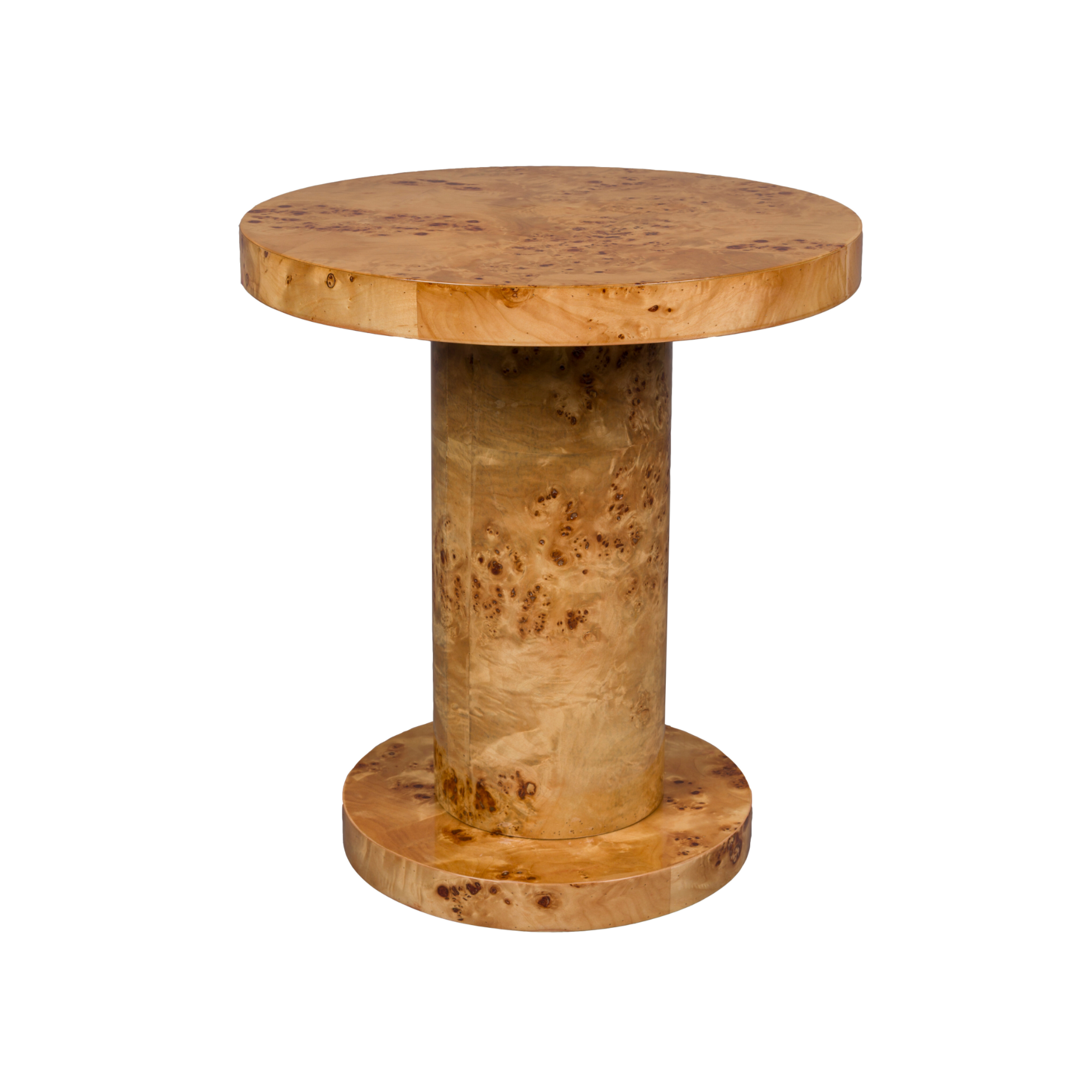 Boční stolek QUINN dýha z ořechového dřeva