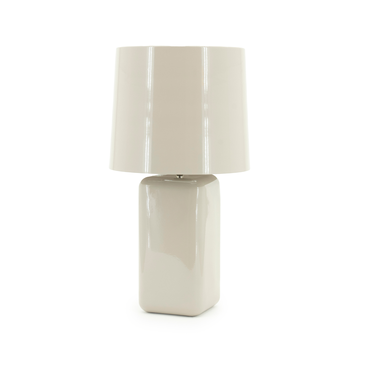 DIXON taupe table lamp