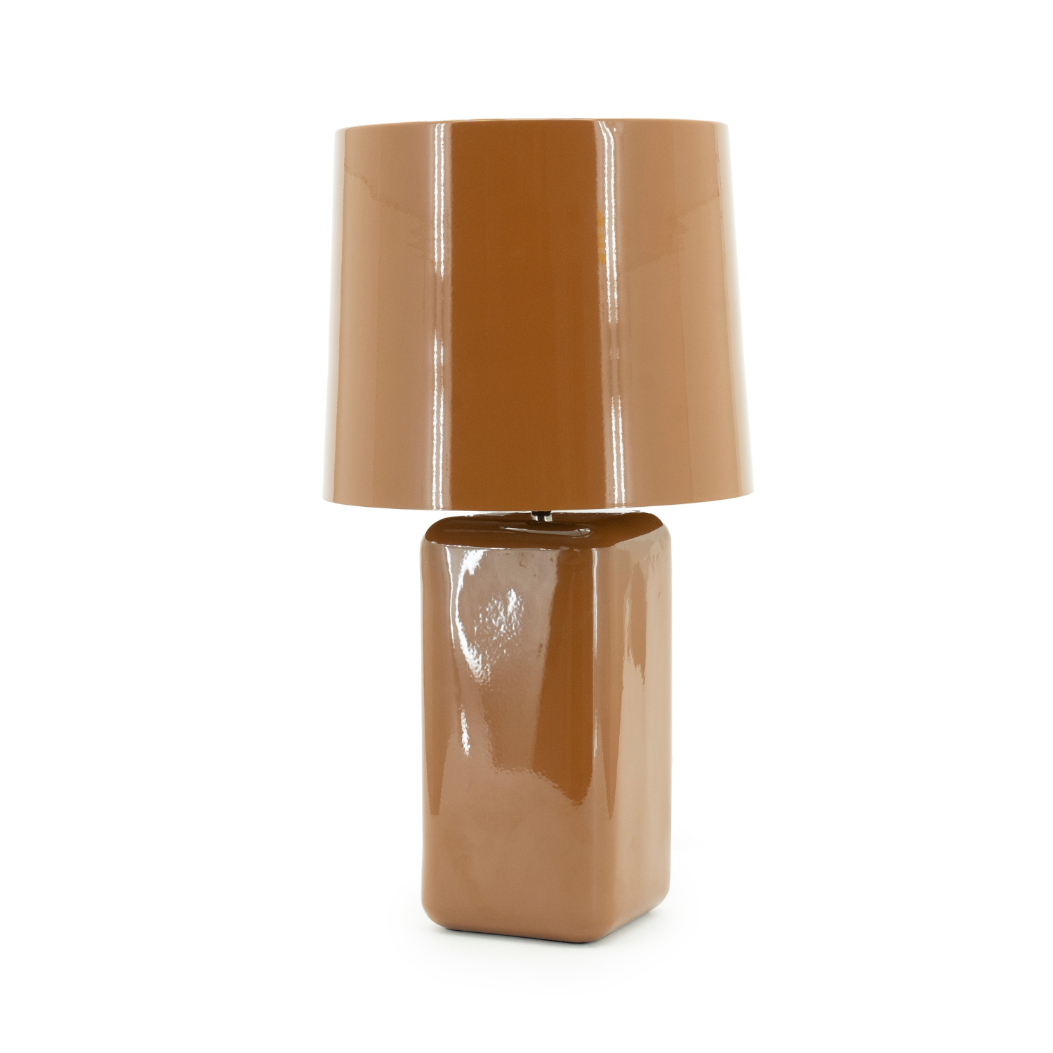 Stolní lampa DIXON hořčicová