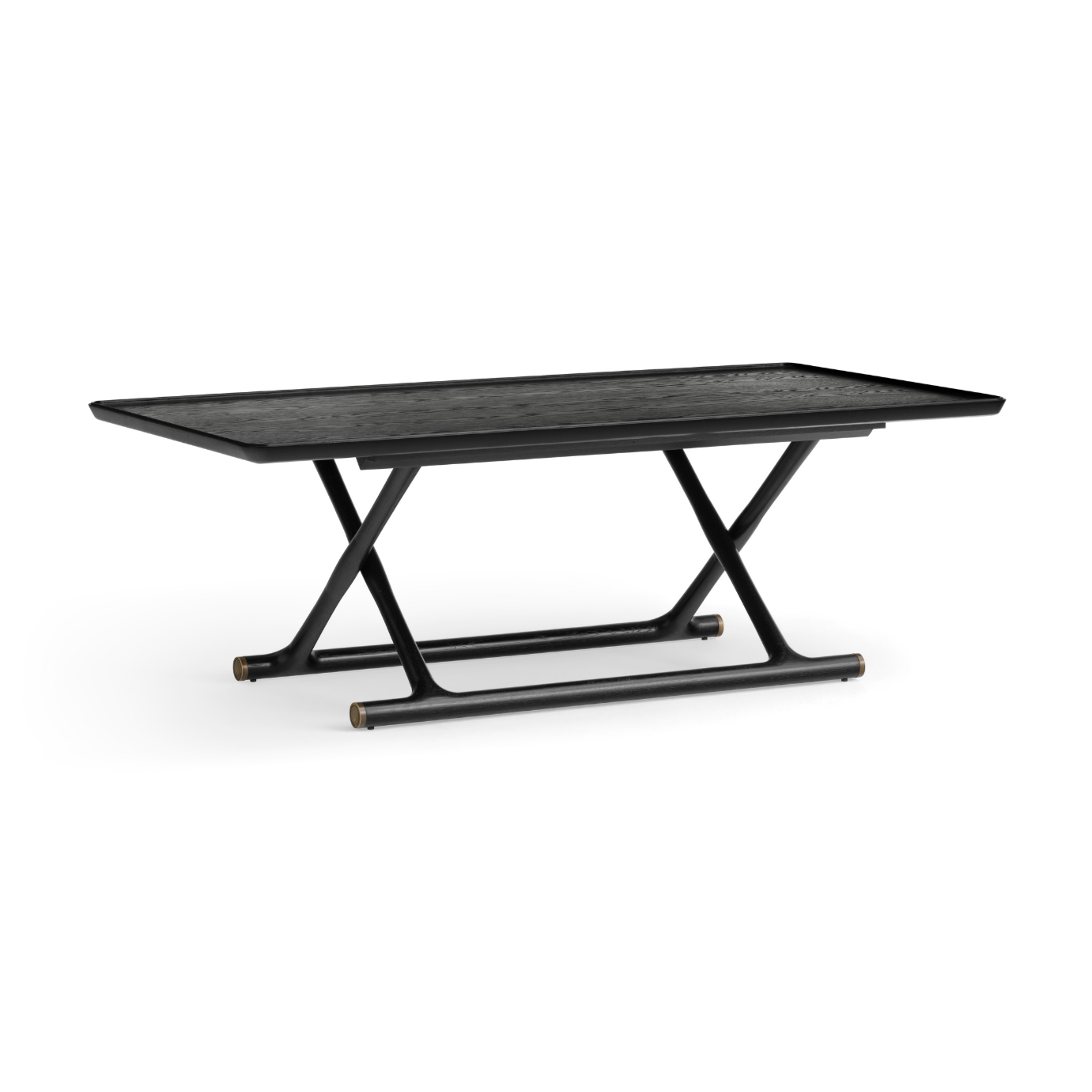 Konferenční stolek JÄGER černé dubové dřevo