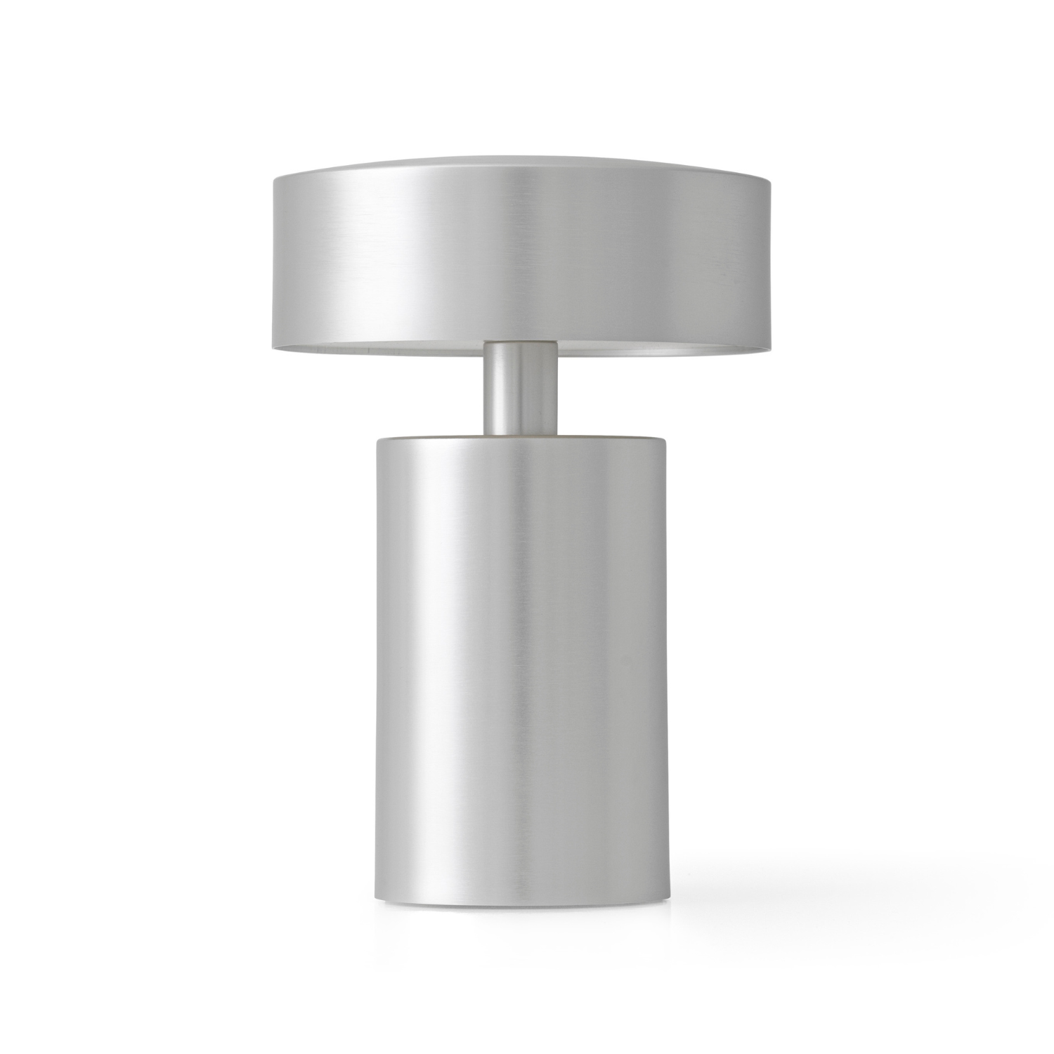 Přenosná lampa COLUMN leštěný hliník