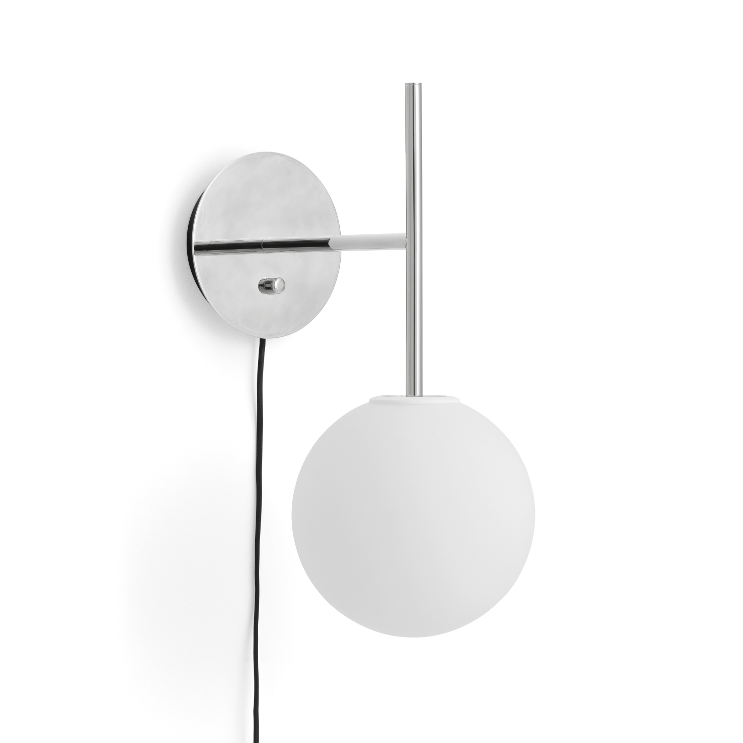 Nástěnná lampa TR BULB leštěná ocel