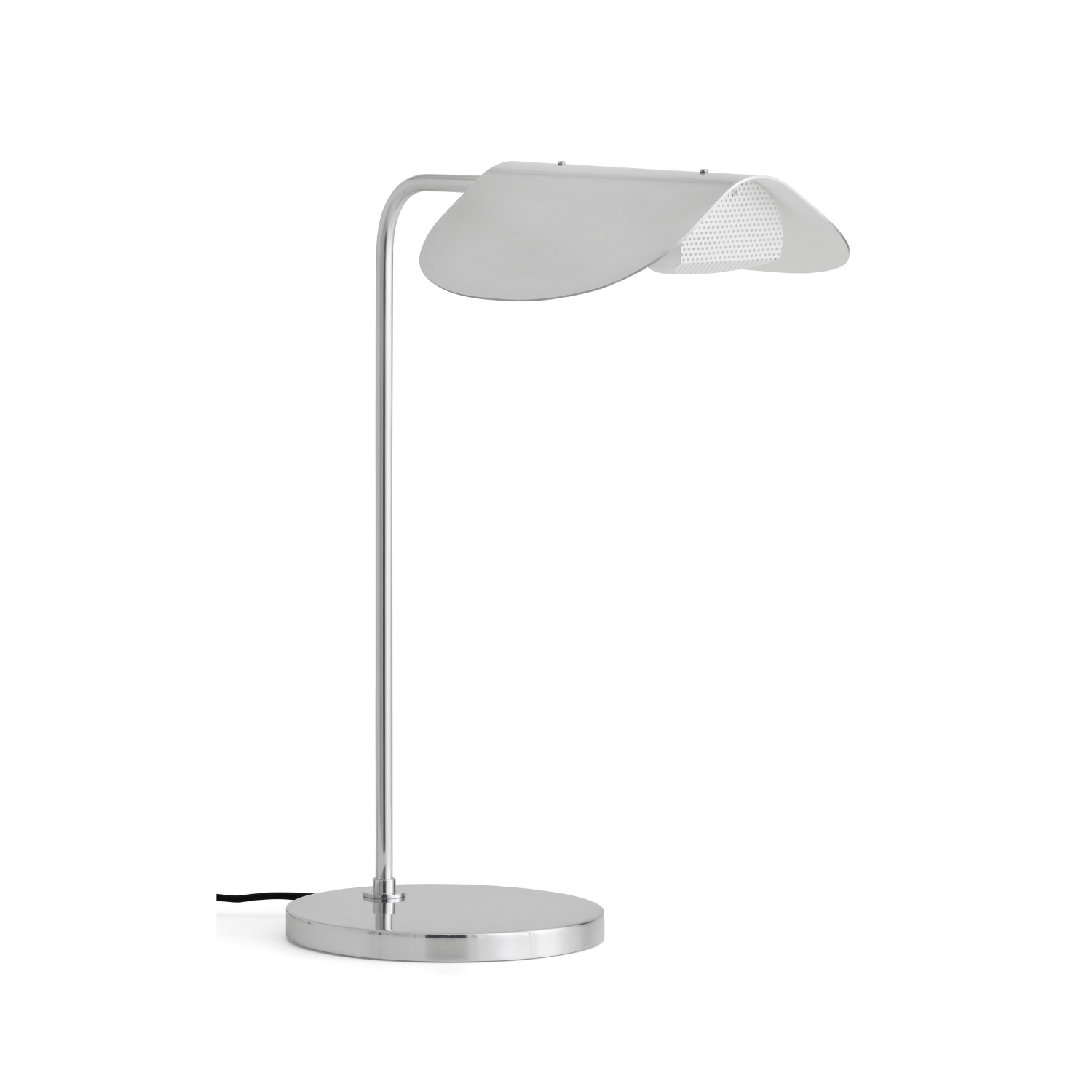 Stolní lampa WING leštěný hliník
