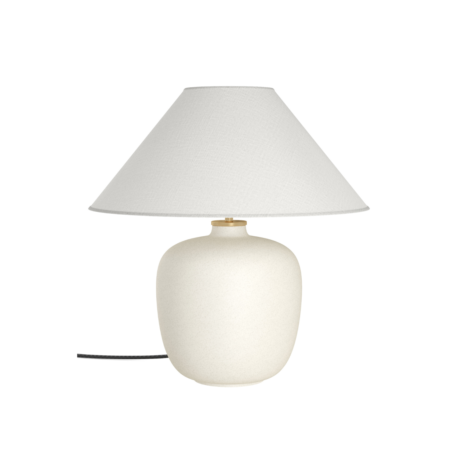 Stolní lampa TORSO bílá keramika
