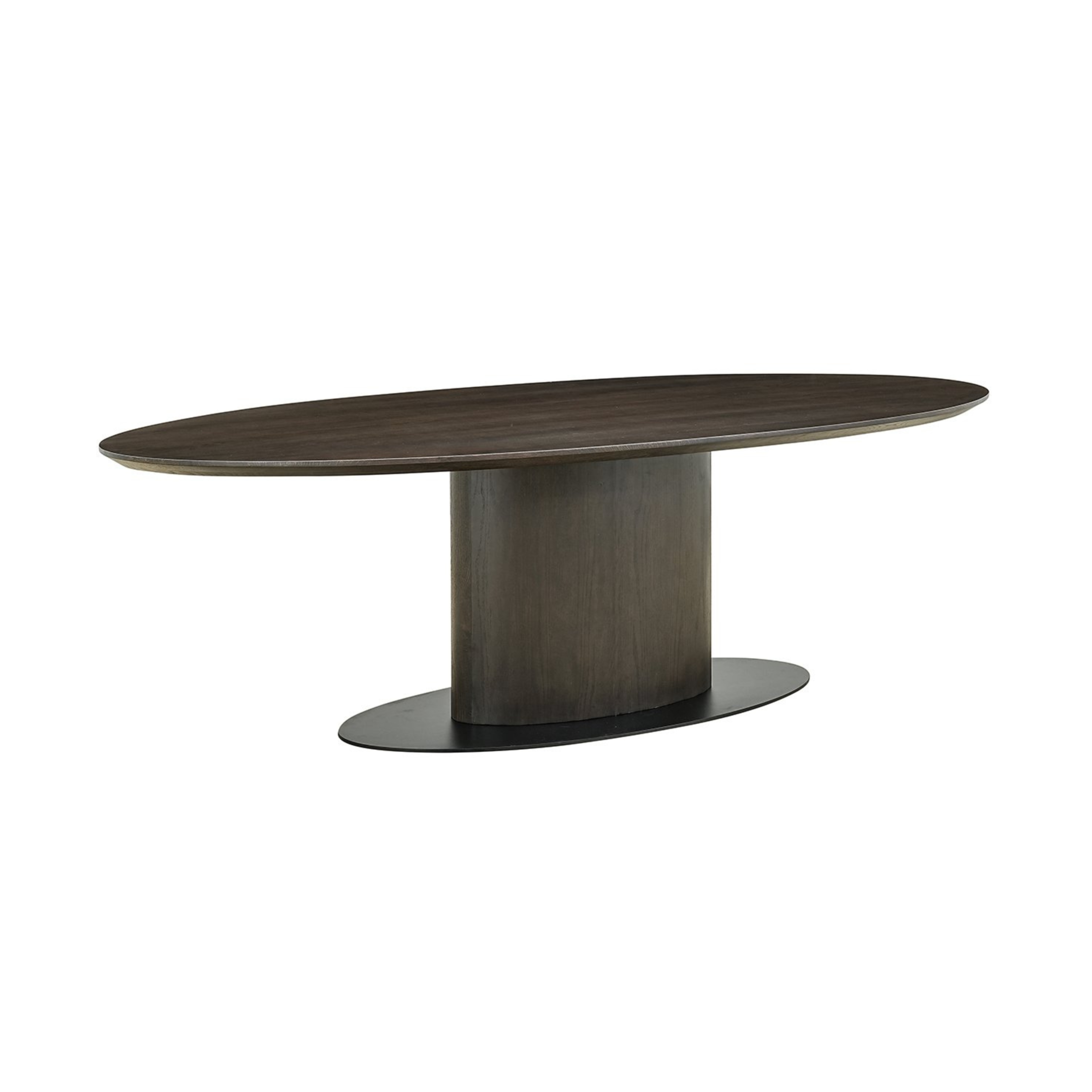 Stůl GORDON hnědý dubový dýha