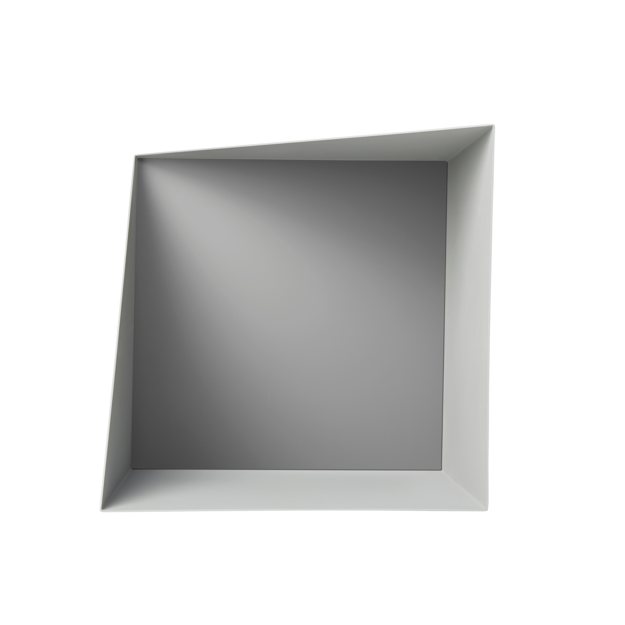 Wall Box Hanging Shelf Gray