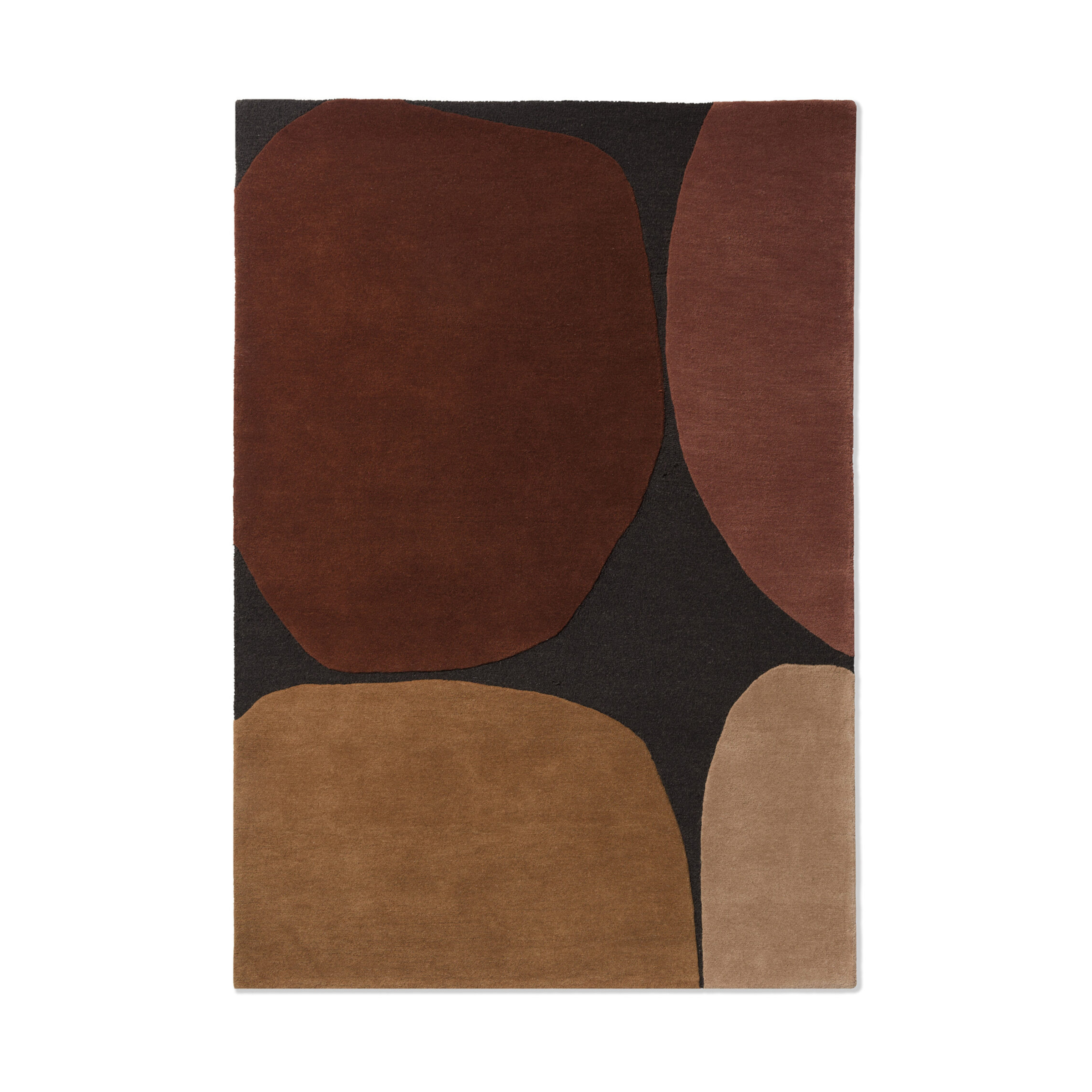 DECOR PLATEAU rug burgundy-brown