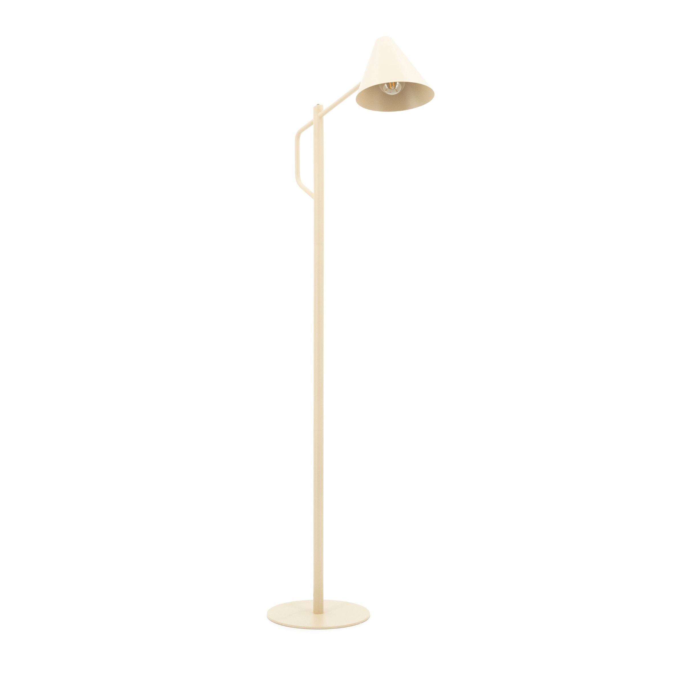 Podlahová lampa CAPA krémová