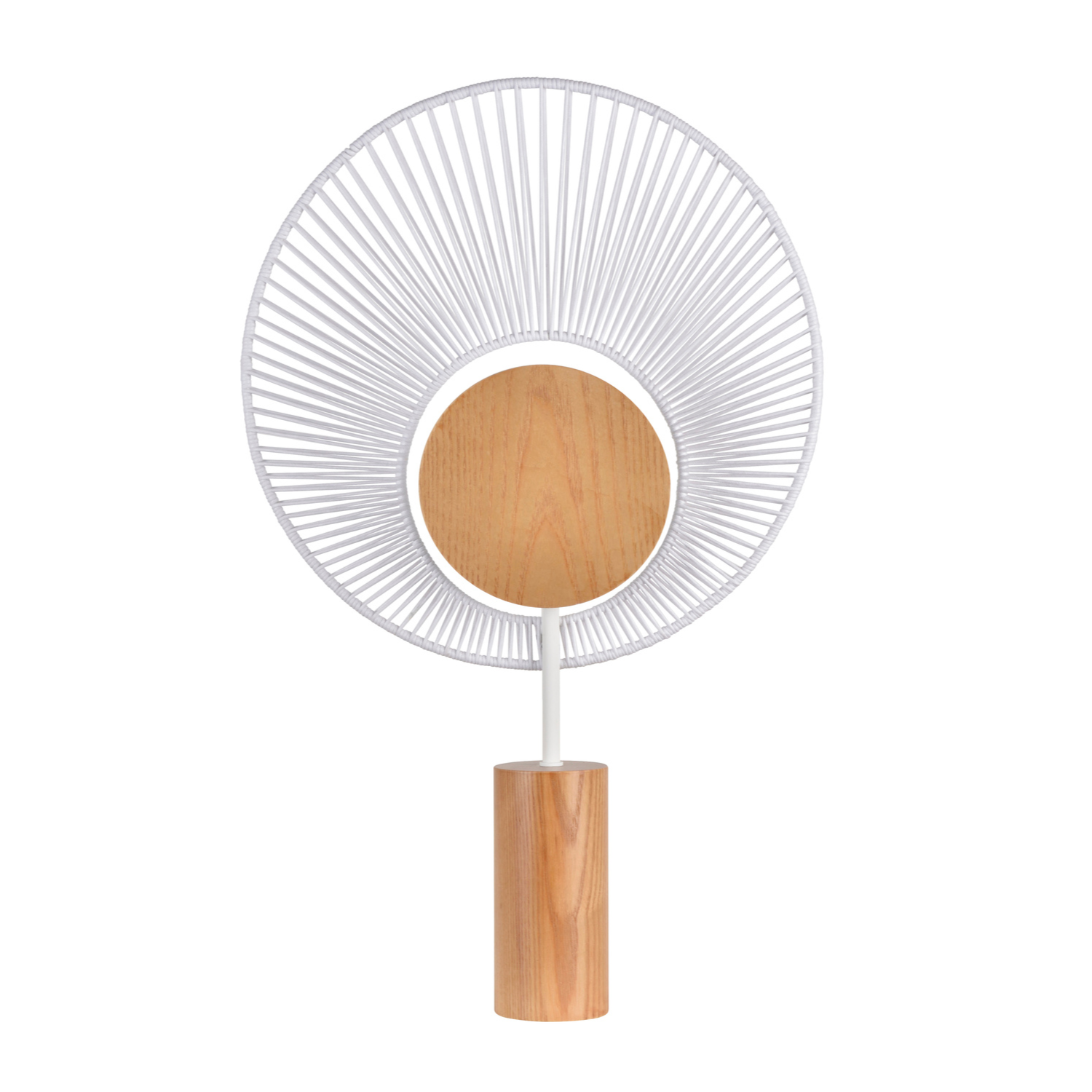 Stolní lampa OYSTER bílá