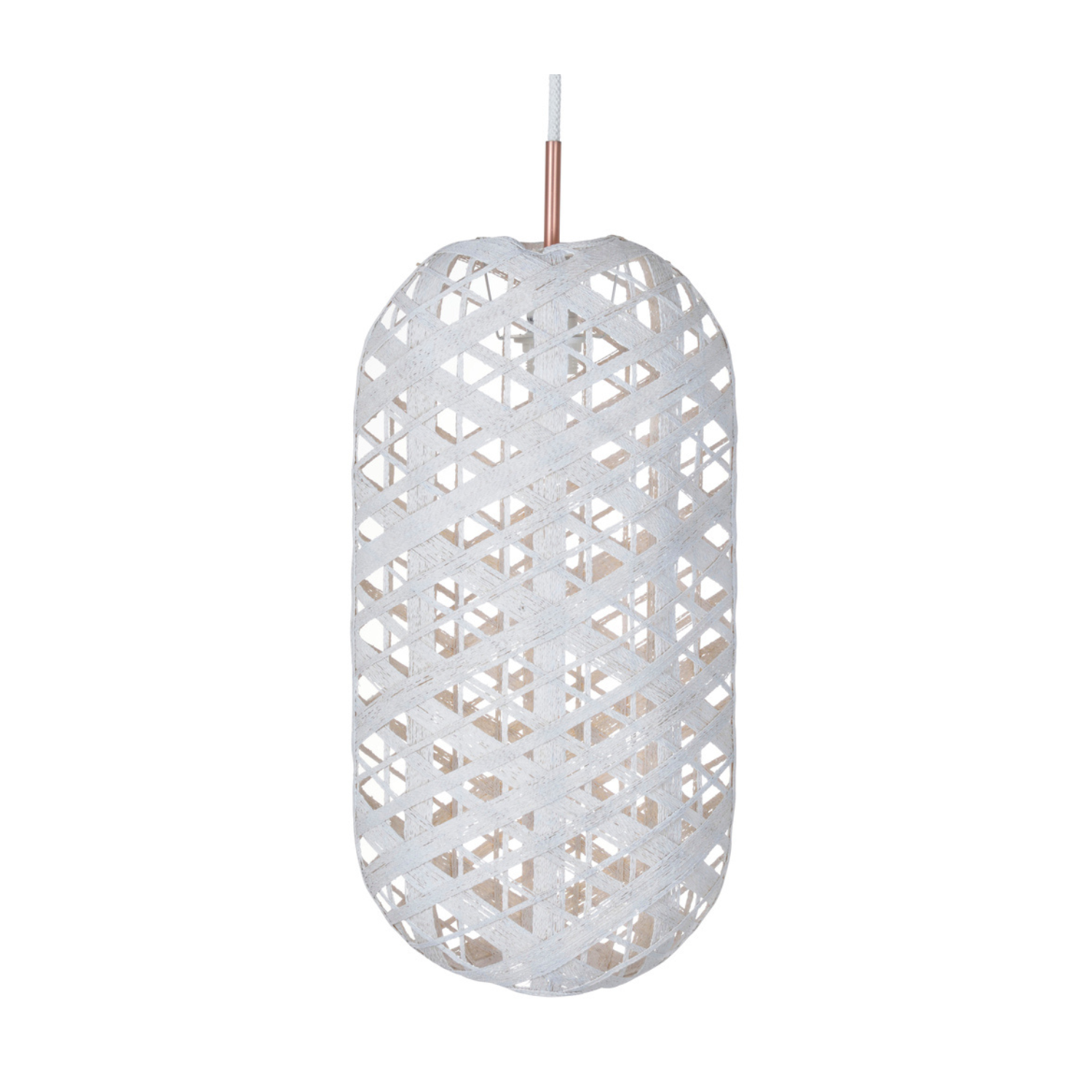 Závěsné svítidlo CAPSULE bílé
