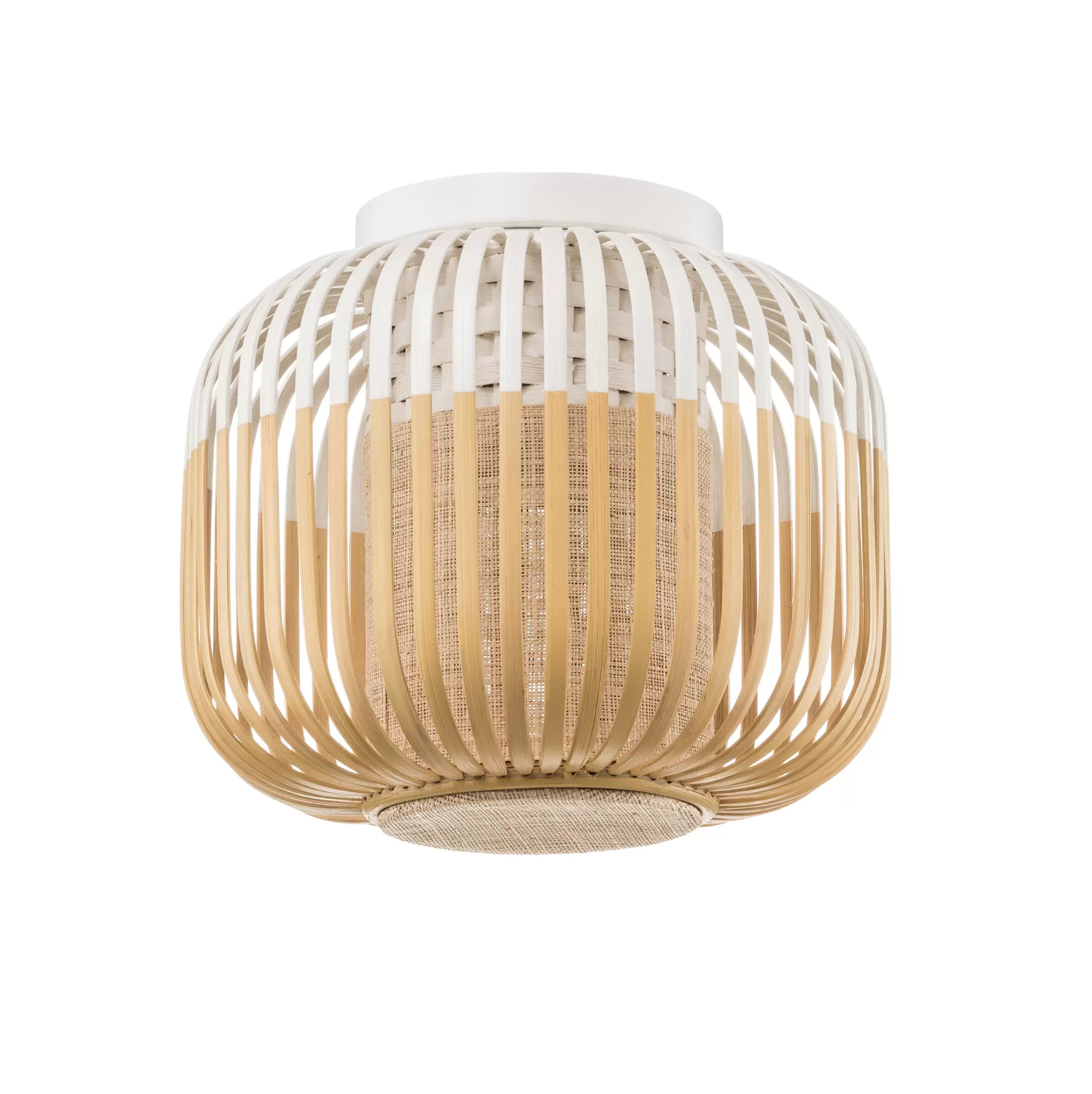 Stropní lampa BAMBOO bílá
