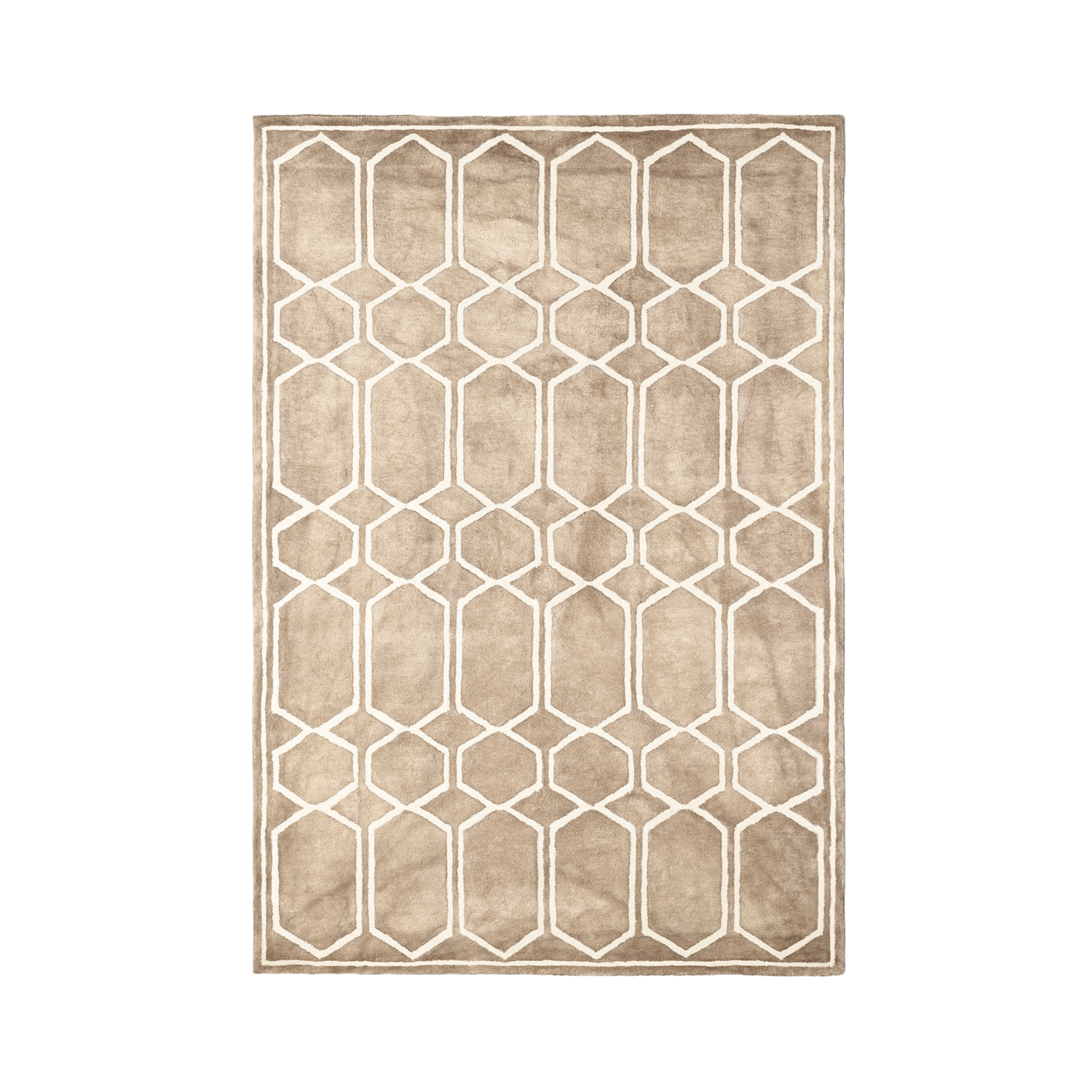 Beige TIE DYE rug