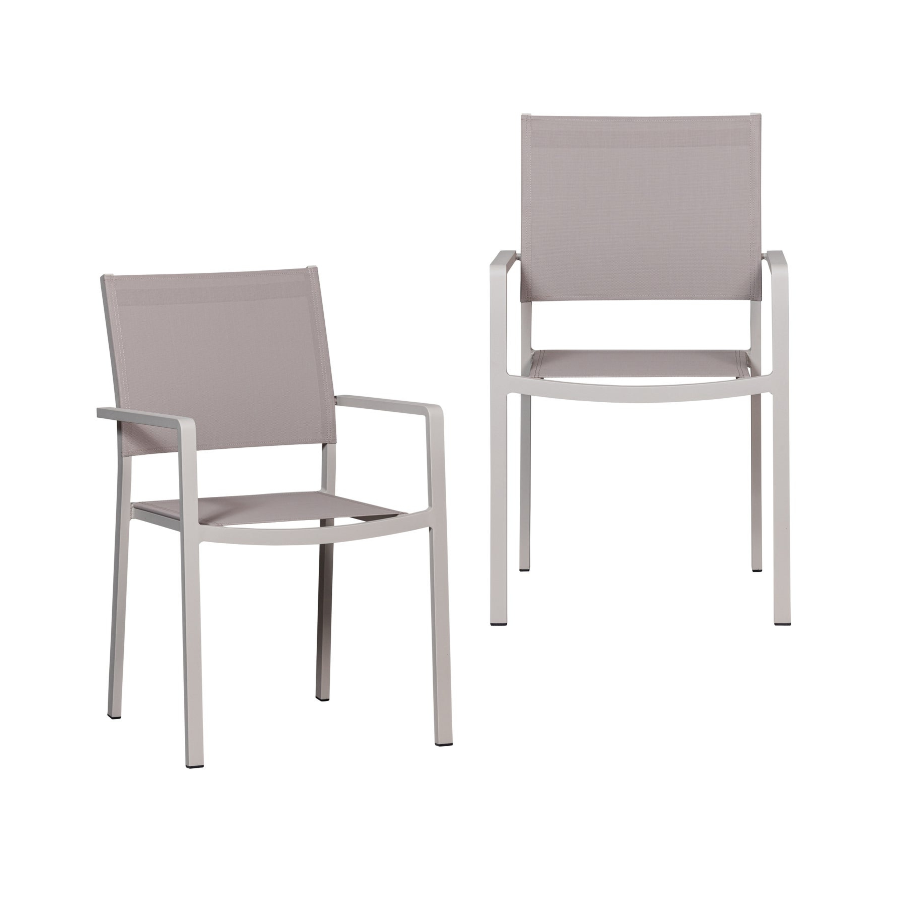 Sada zahradních židlí FOWL písková