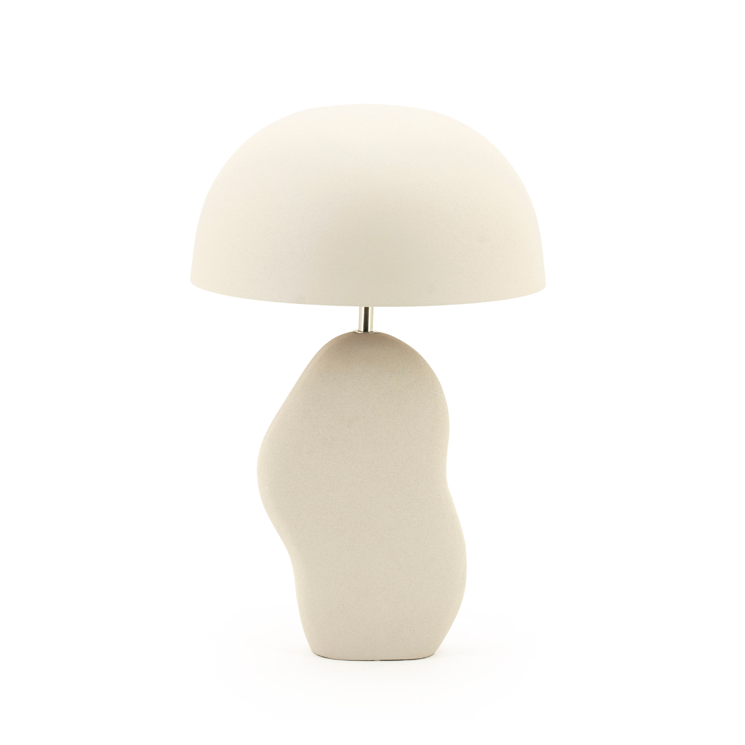 Stolní lampa AIZU krémová