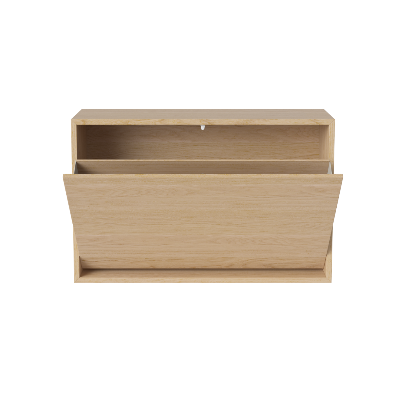 Skříňka na boty CASE bílý dubový dýha