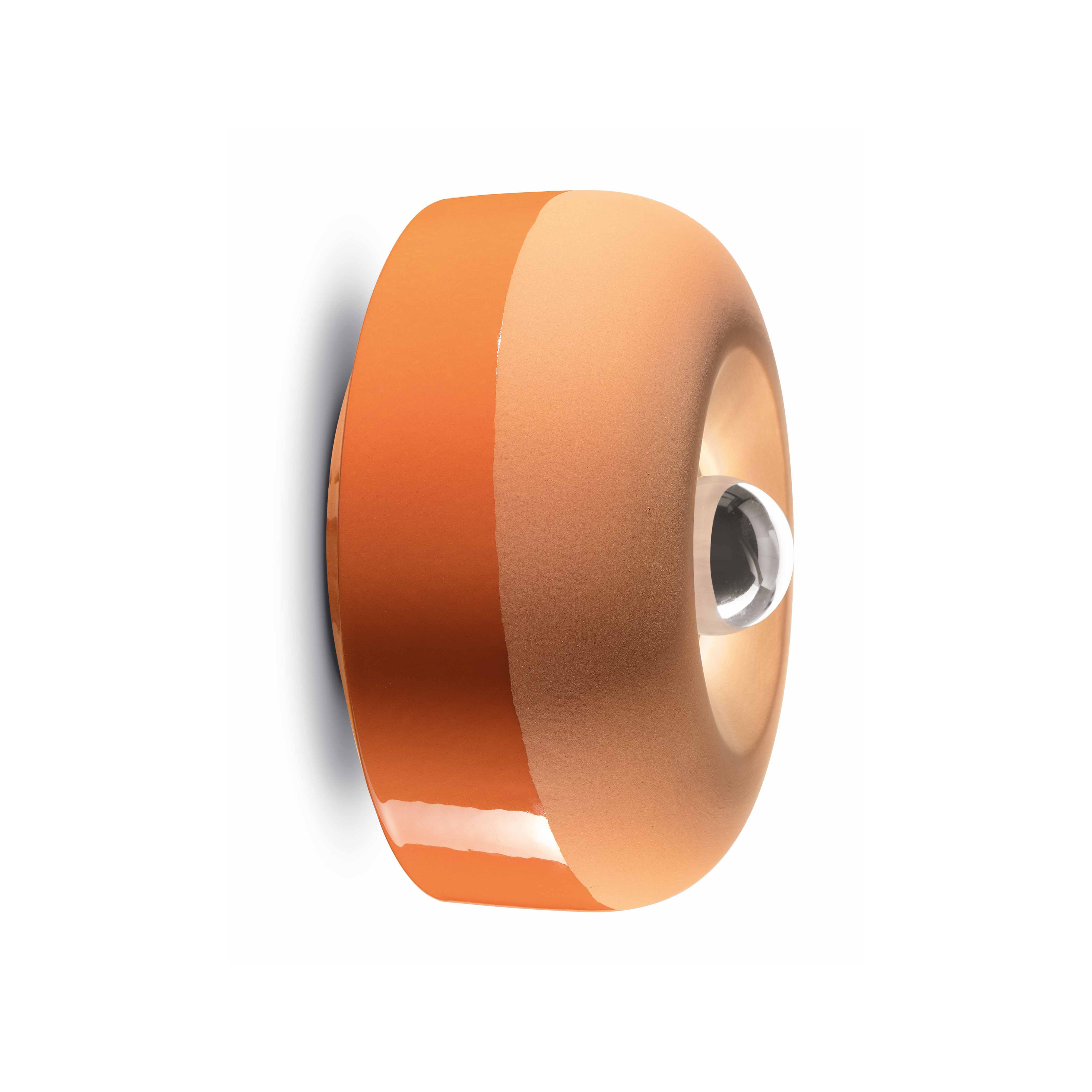 Nástěnné svítidlo keramické BELLOTA oranžové