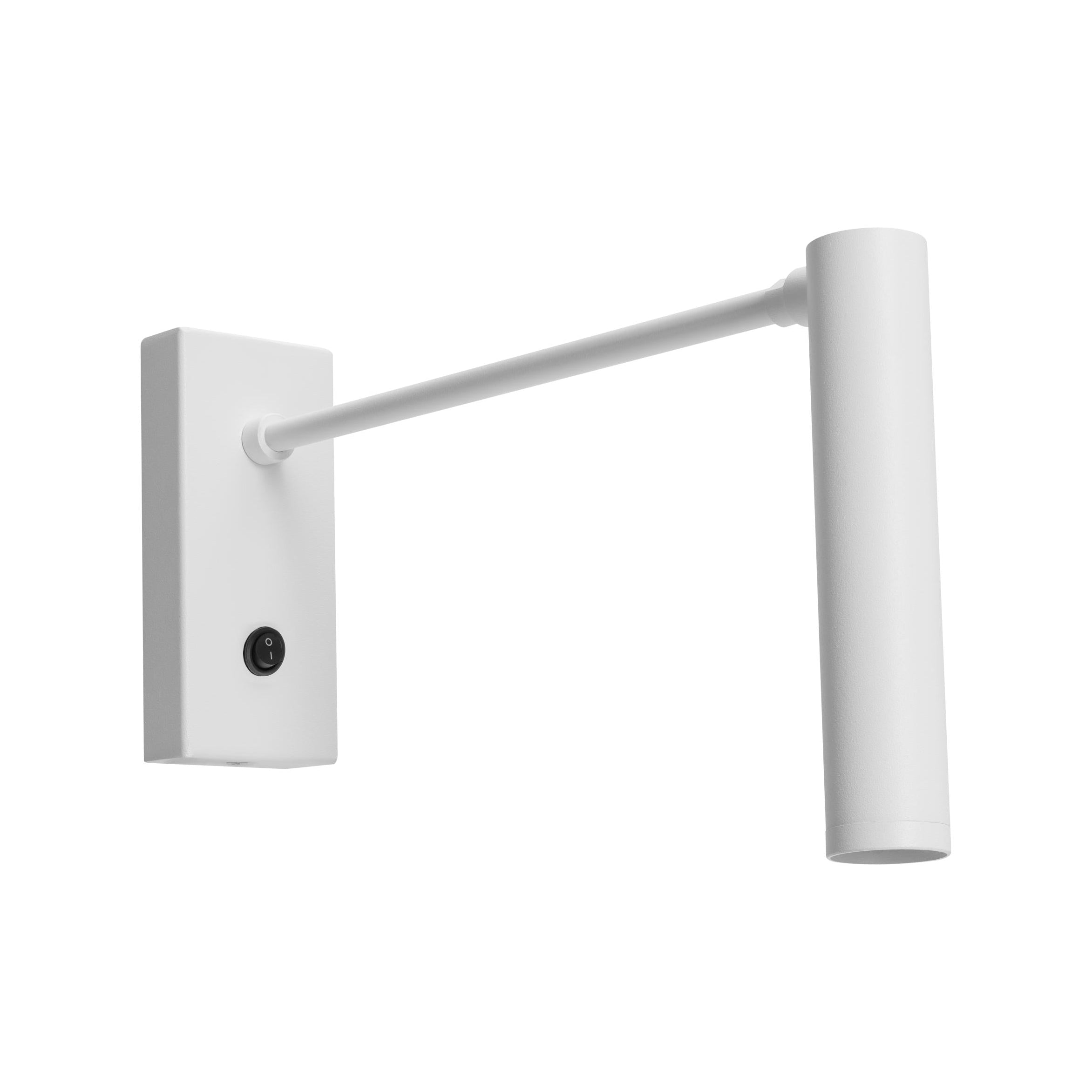 Nástěnné svítidlo na rameni ROLL bílé