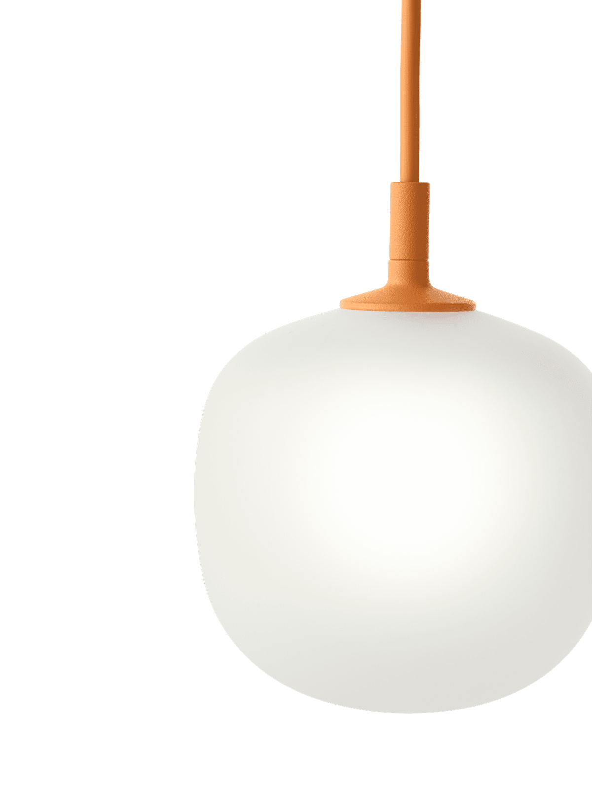 Závěsná lampa RIME oranžová