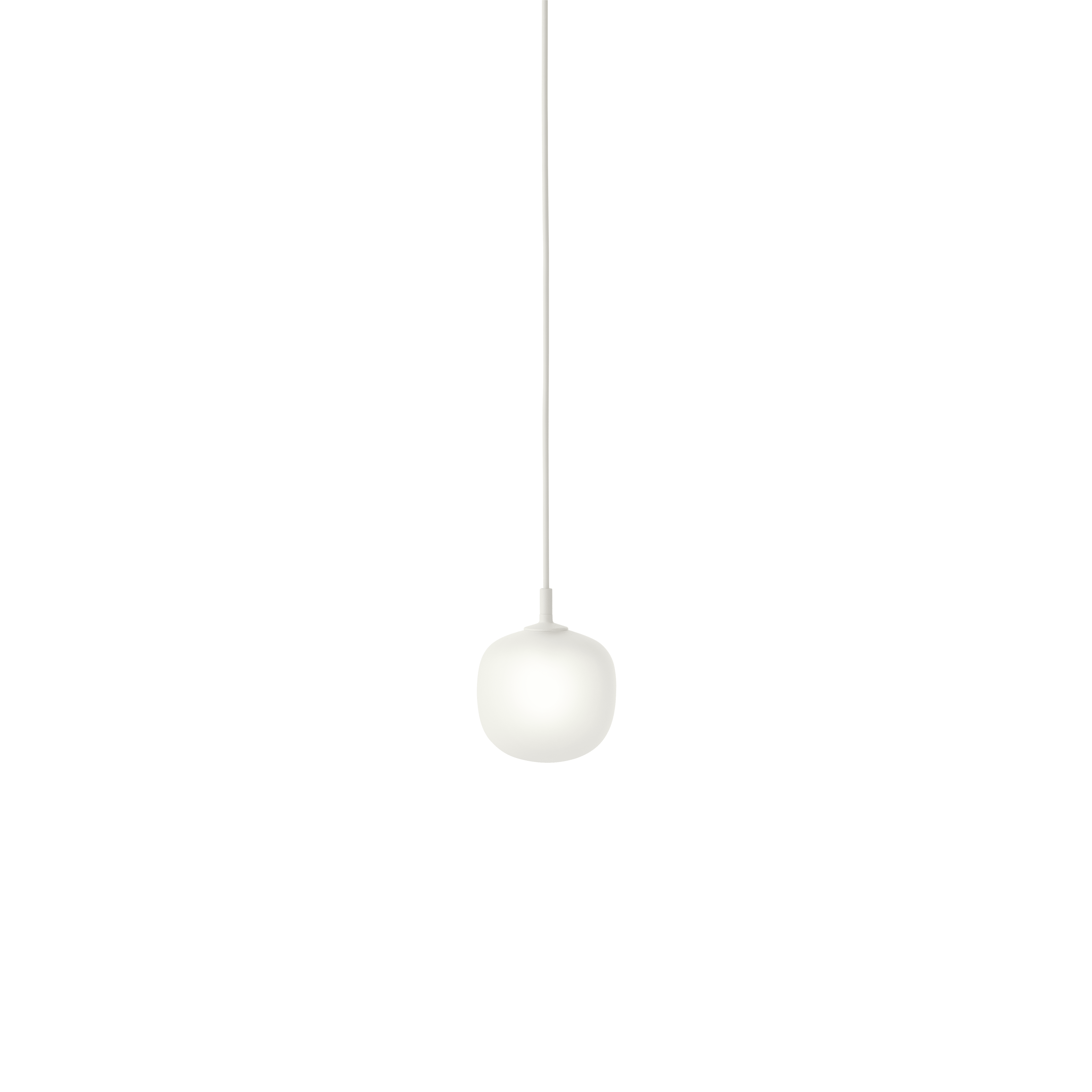 Závěsná lampa RIME bílá