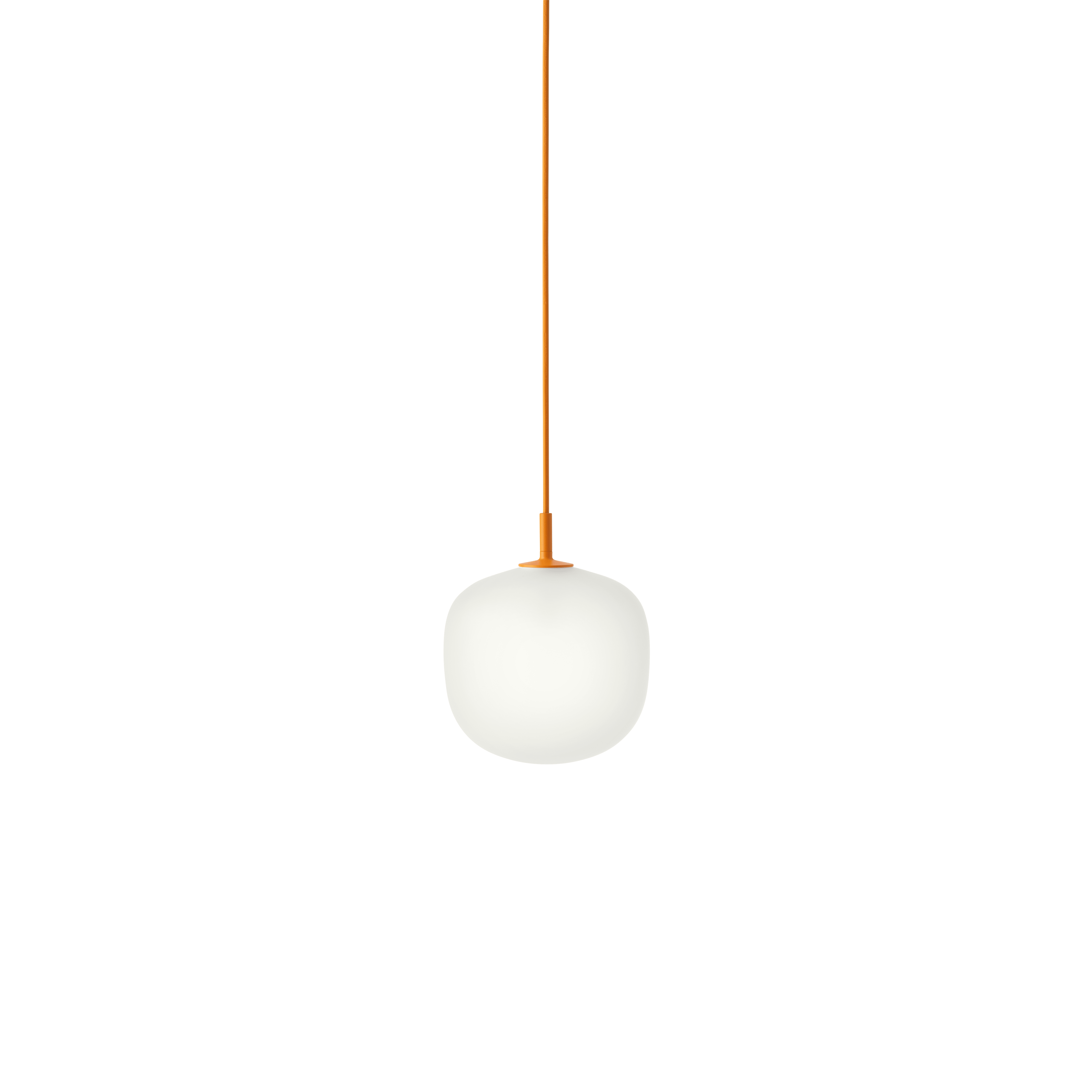 Závěsná lampa RIME oranžová
