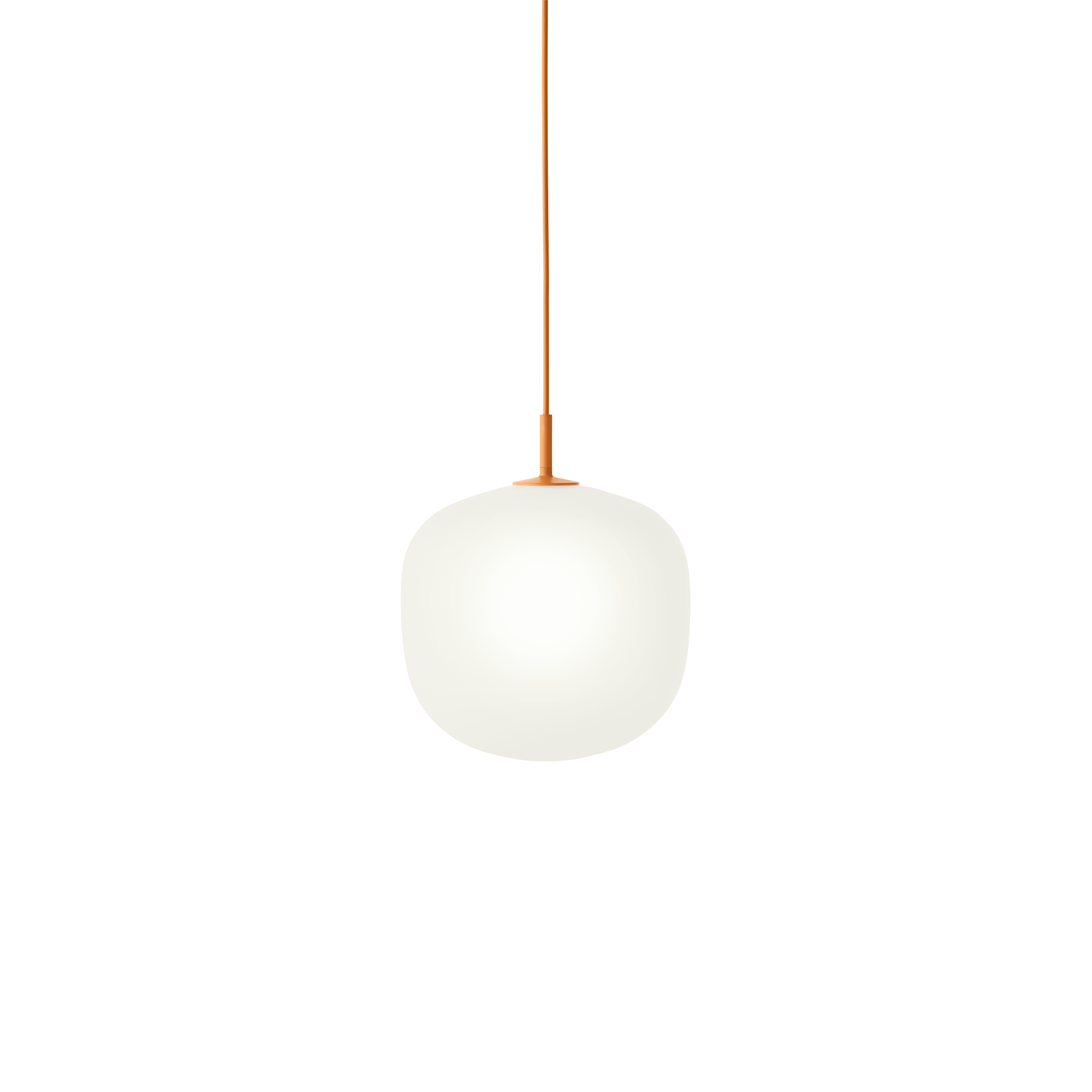 Závěsná lampa RIME oranžová